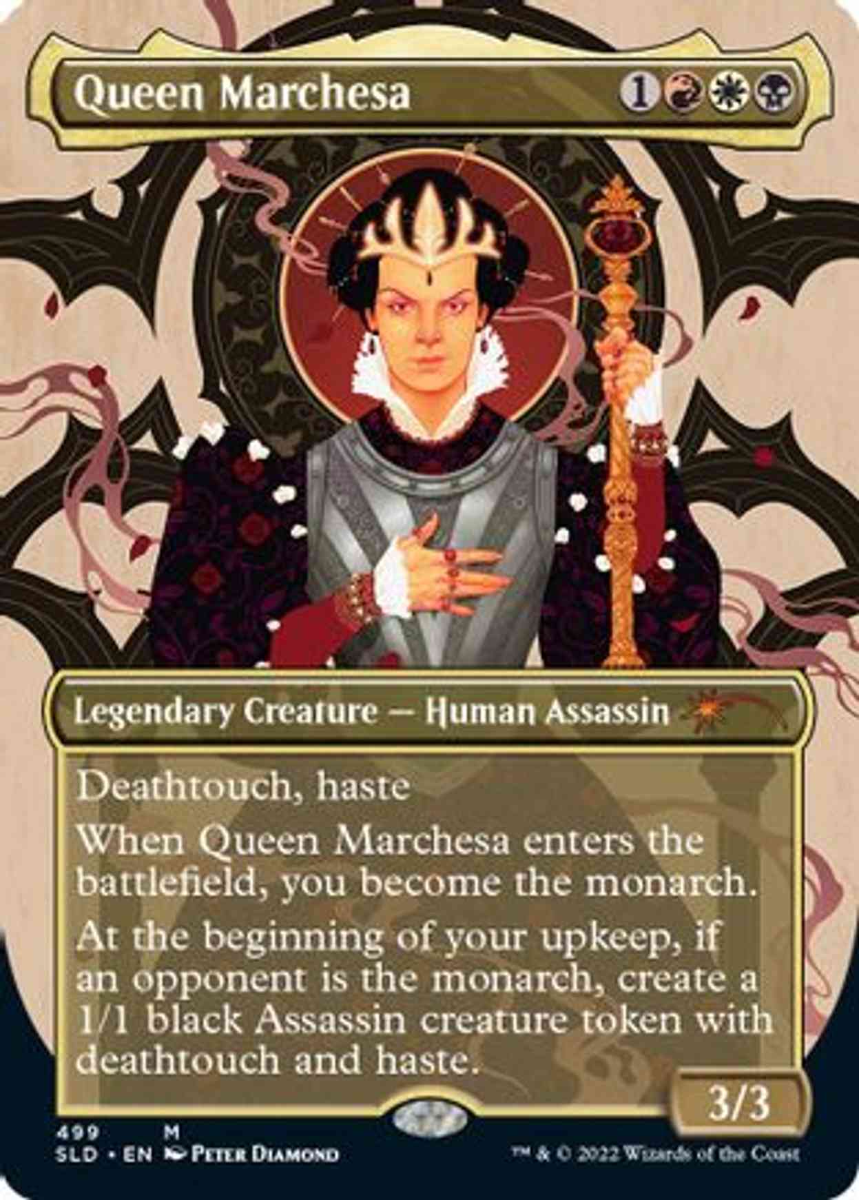 Queen Marchesa magic card front
