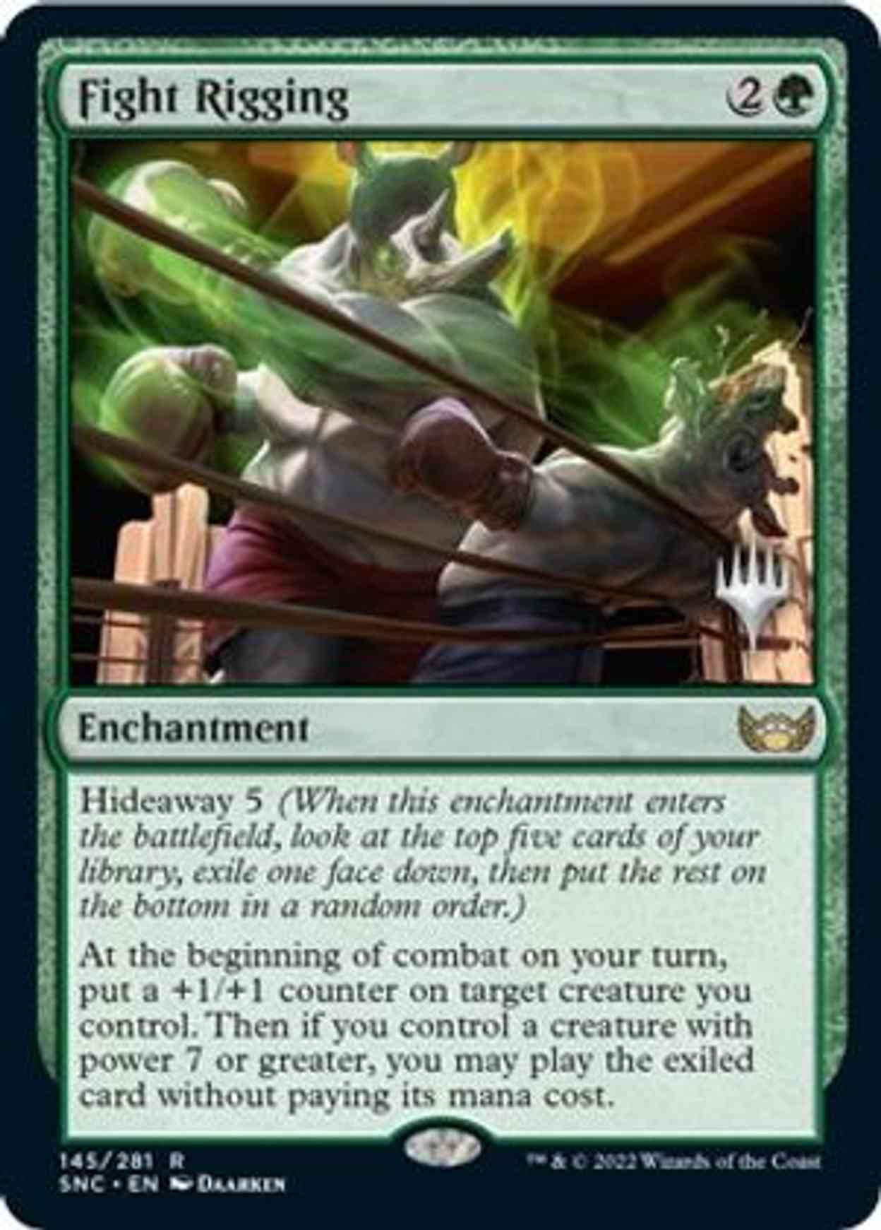 Fight Rigging magic card front