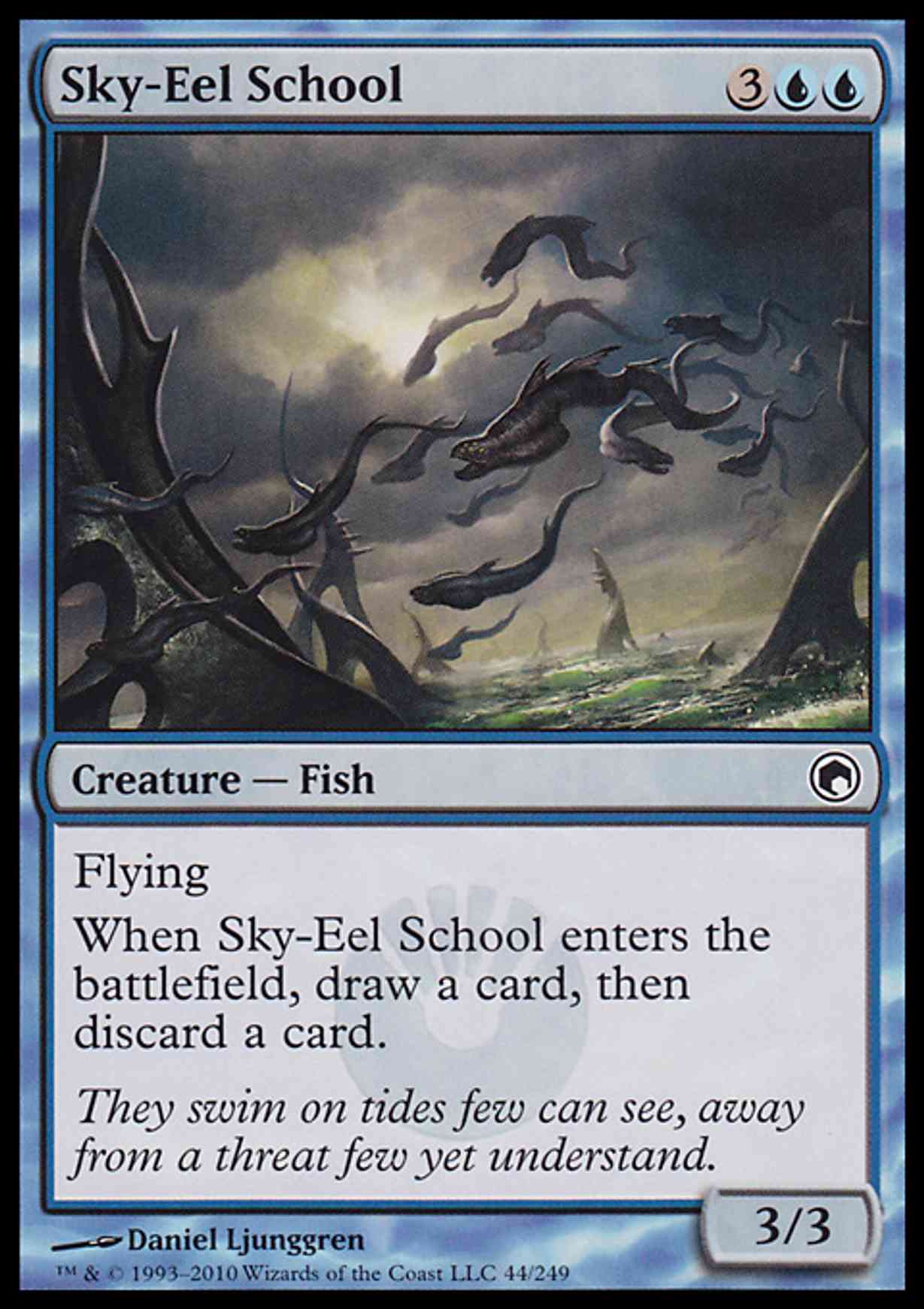 Sky-Eel School magic card front