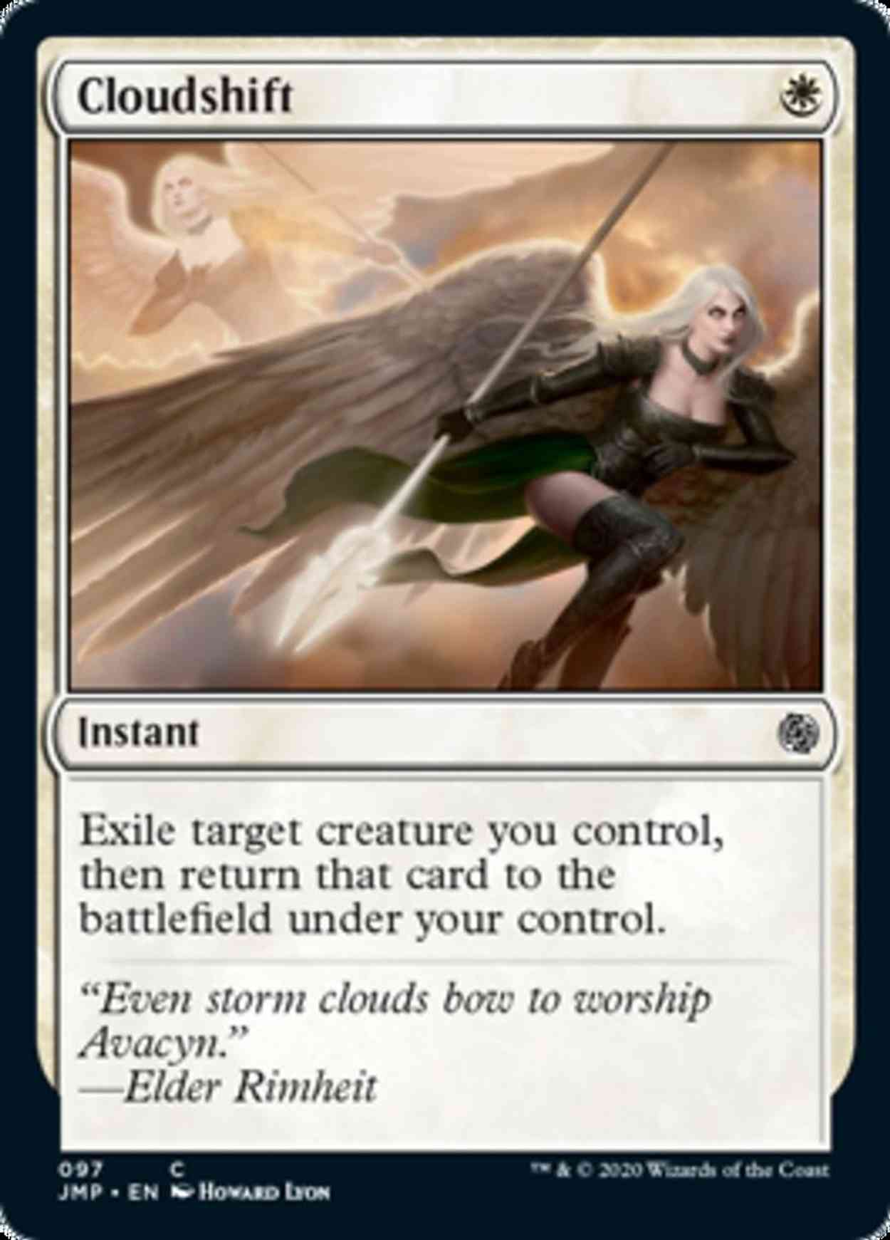 Cloudshift magic card front