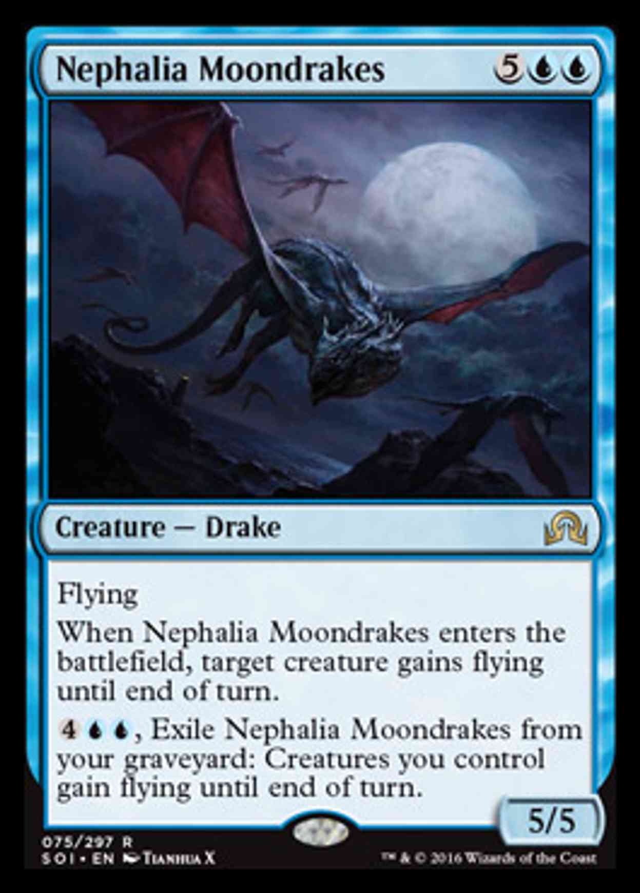 Nephalia Moondrakes magic card front