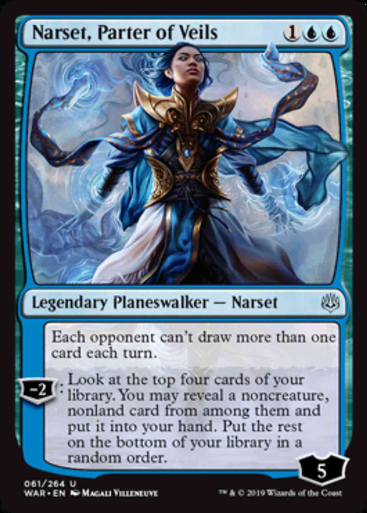 Narset, Parter of Veils magic card front