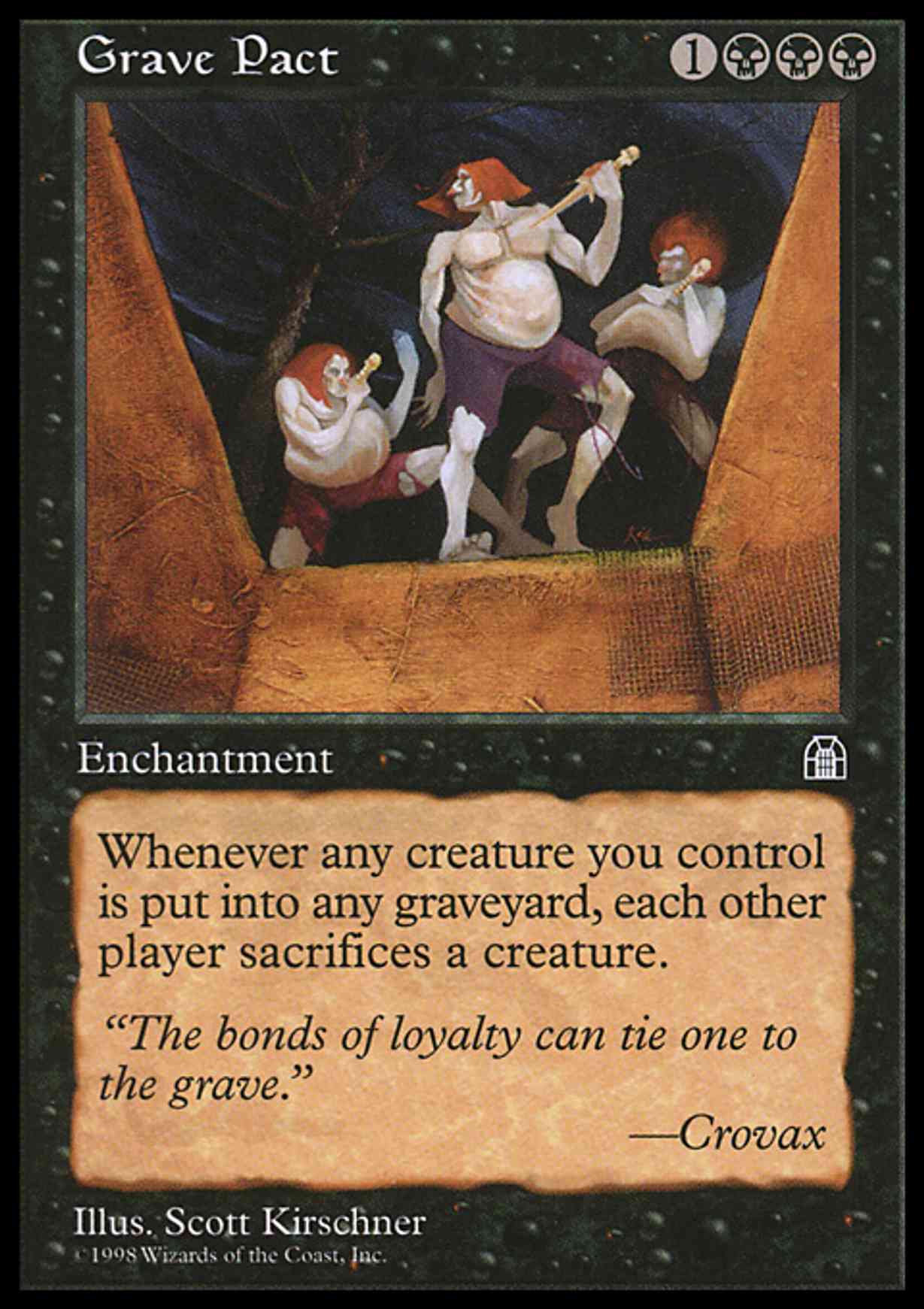 Grave Pact magic card front
