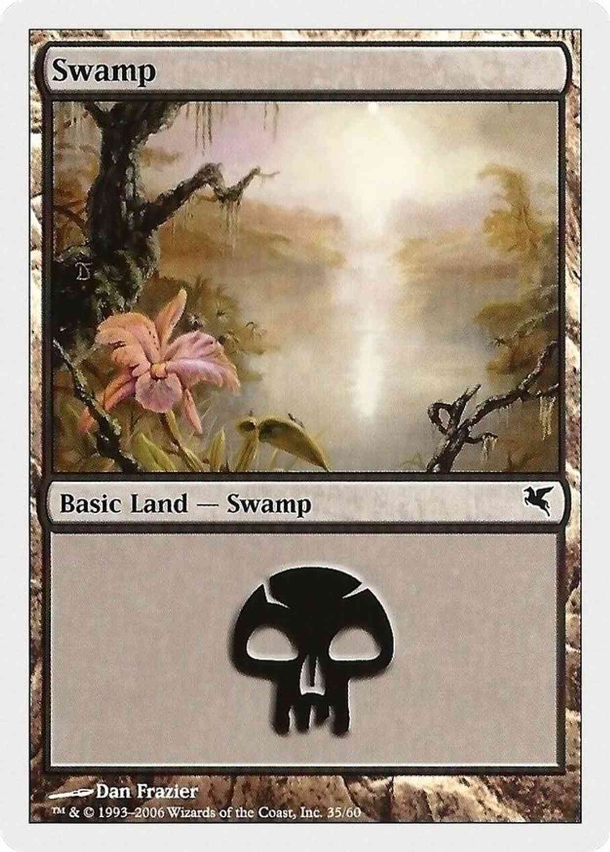 Swamp (35) magic card front