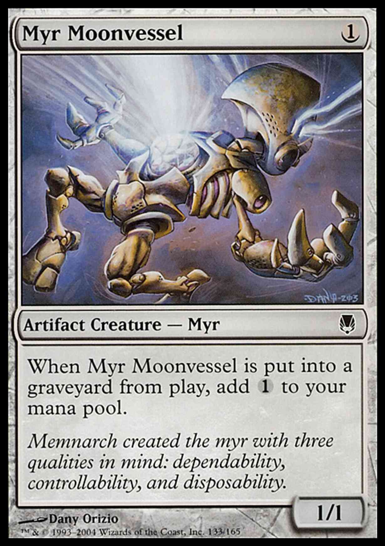 Myr Moonvessel magic card front