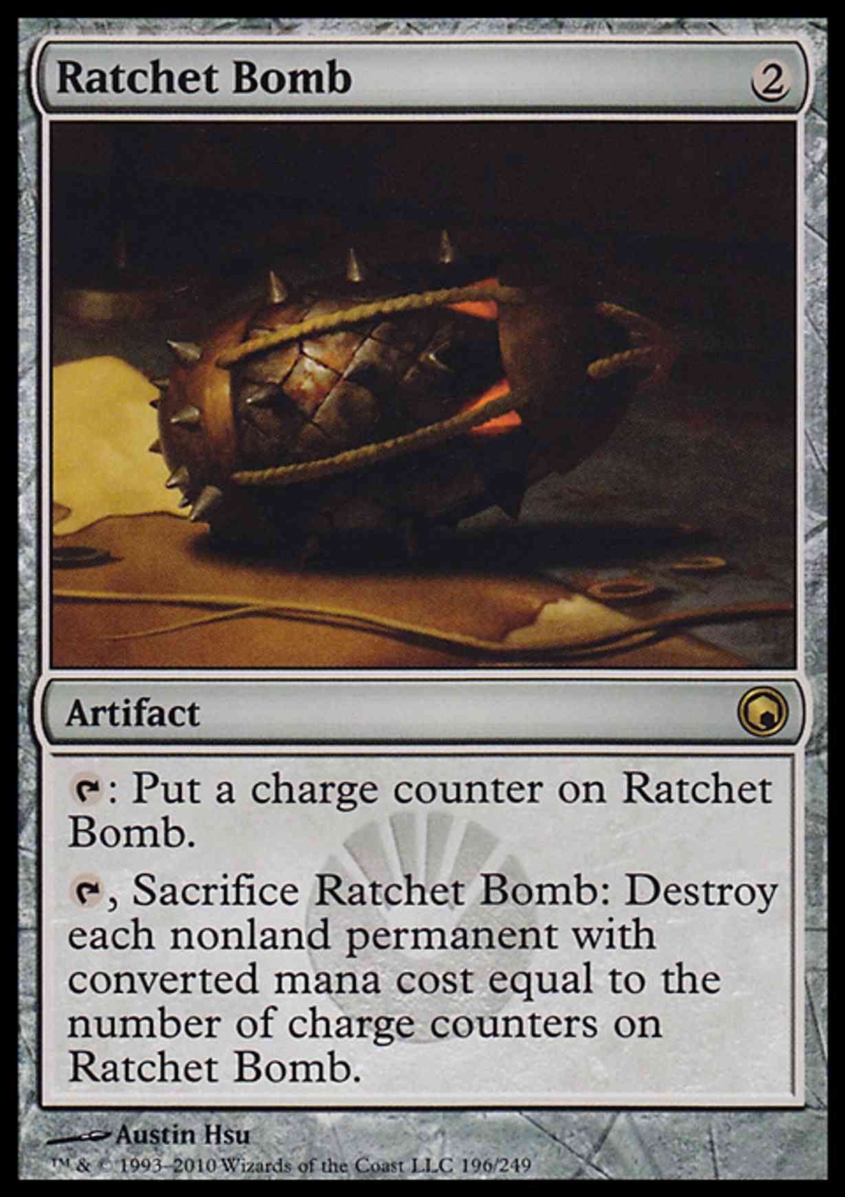 Ratchet Bomb magic card front