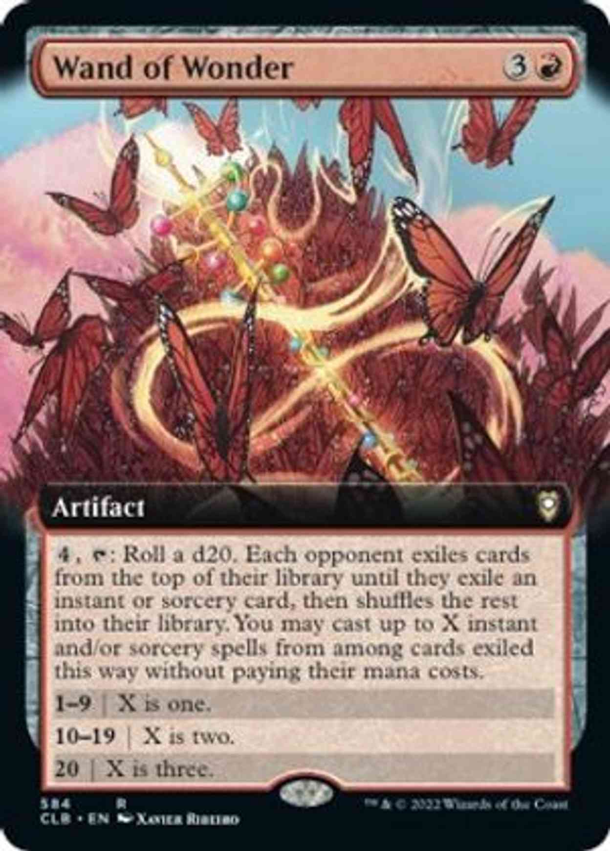 Wand of Wonder (Extended Art) magic card front