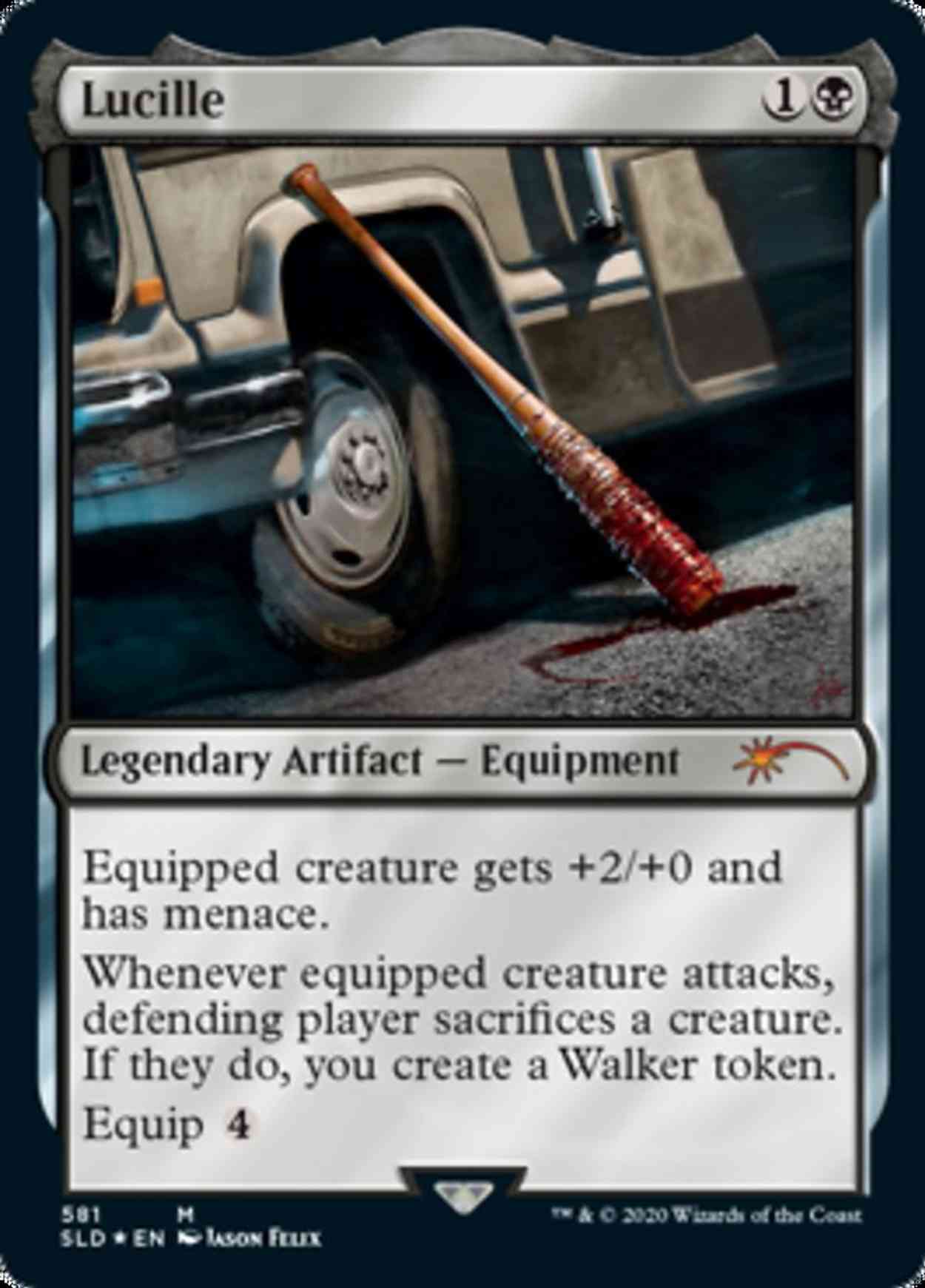 Lucille magic card front