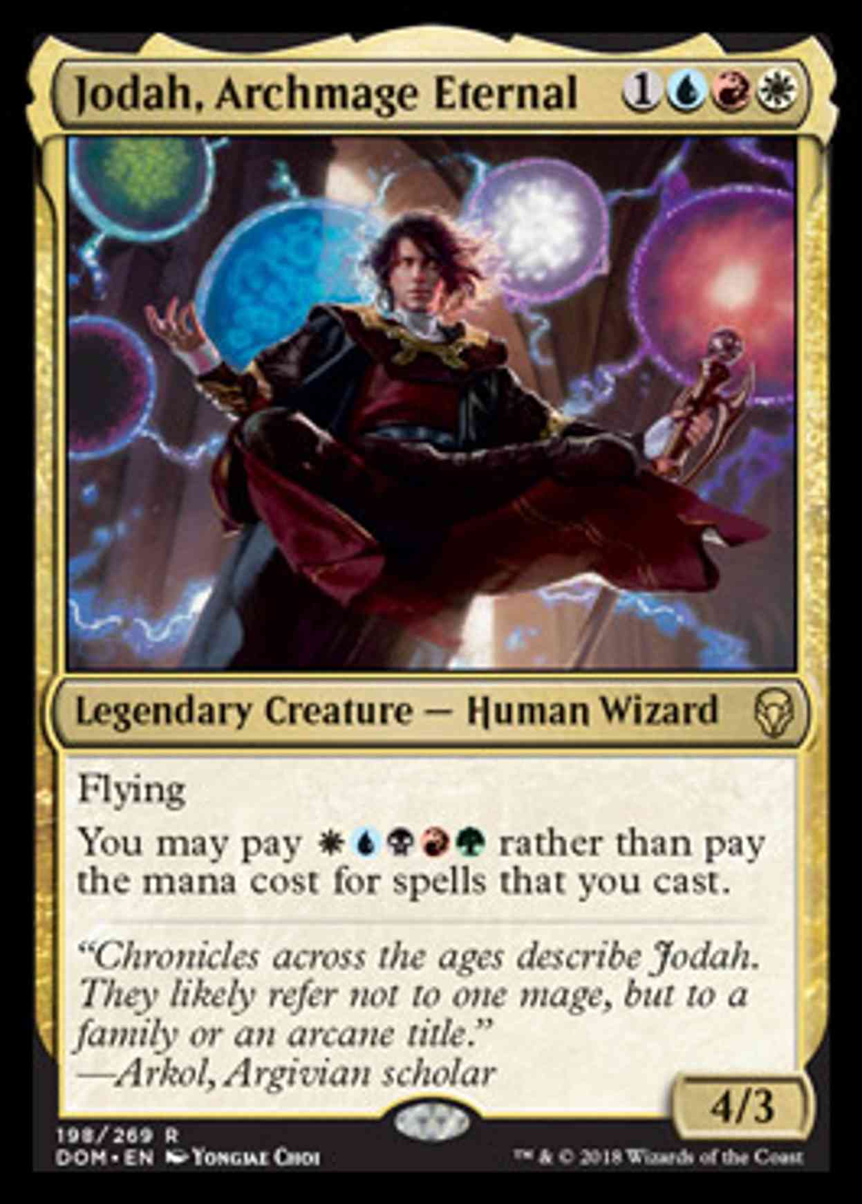 Jodah, Archmage Eternal magic card front