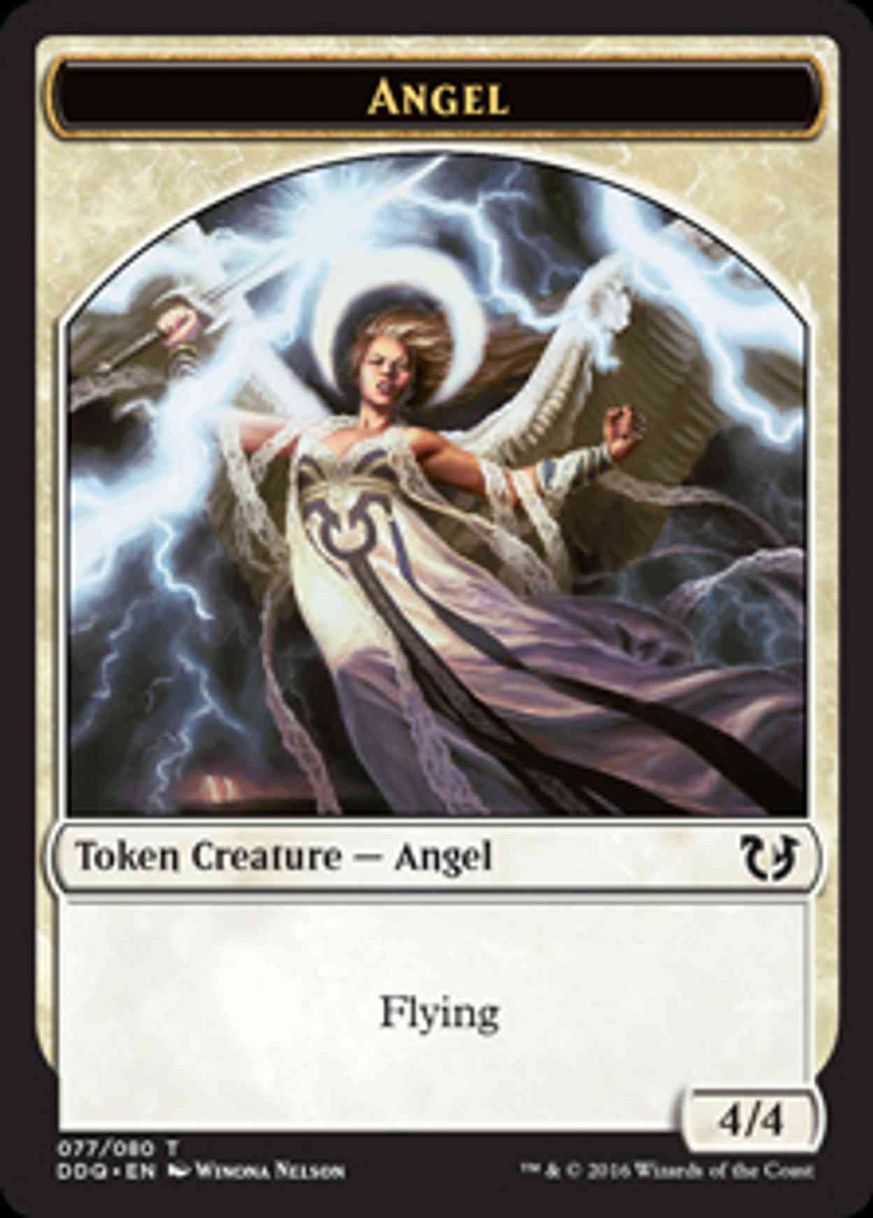Angel Token magic card front