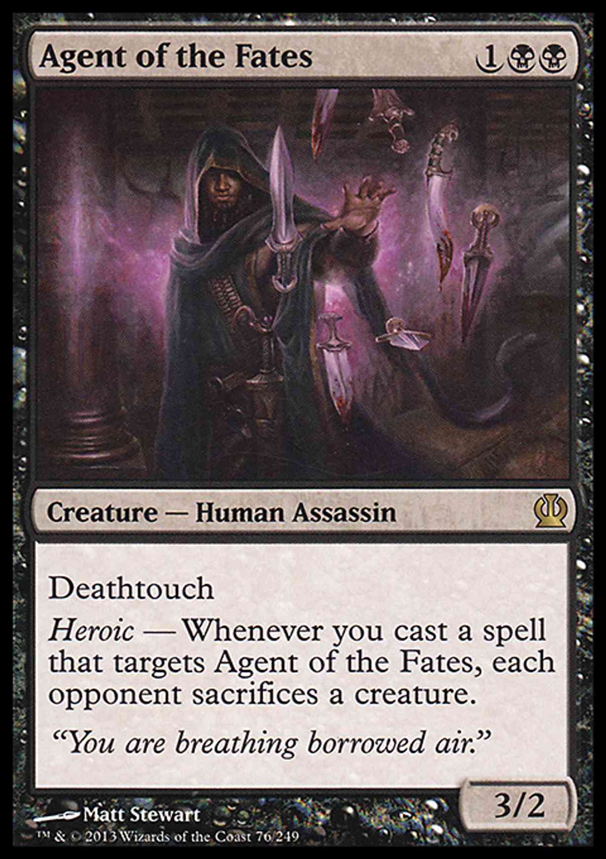Agent of the Fates magic card front
