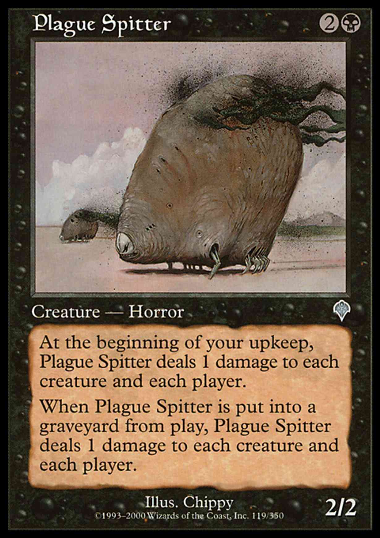 Plague Spitter magic card front