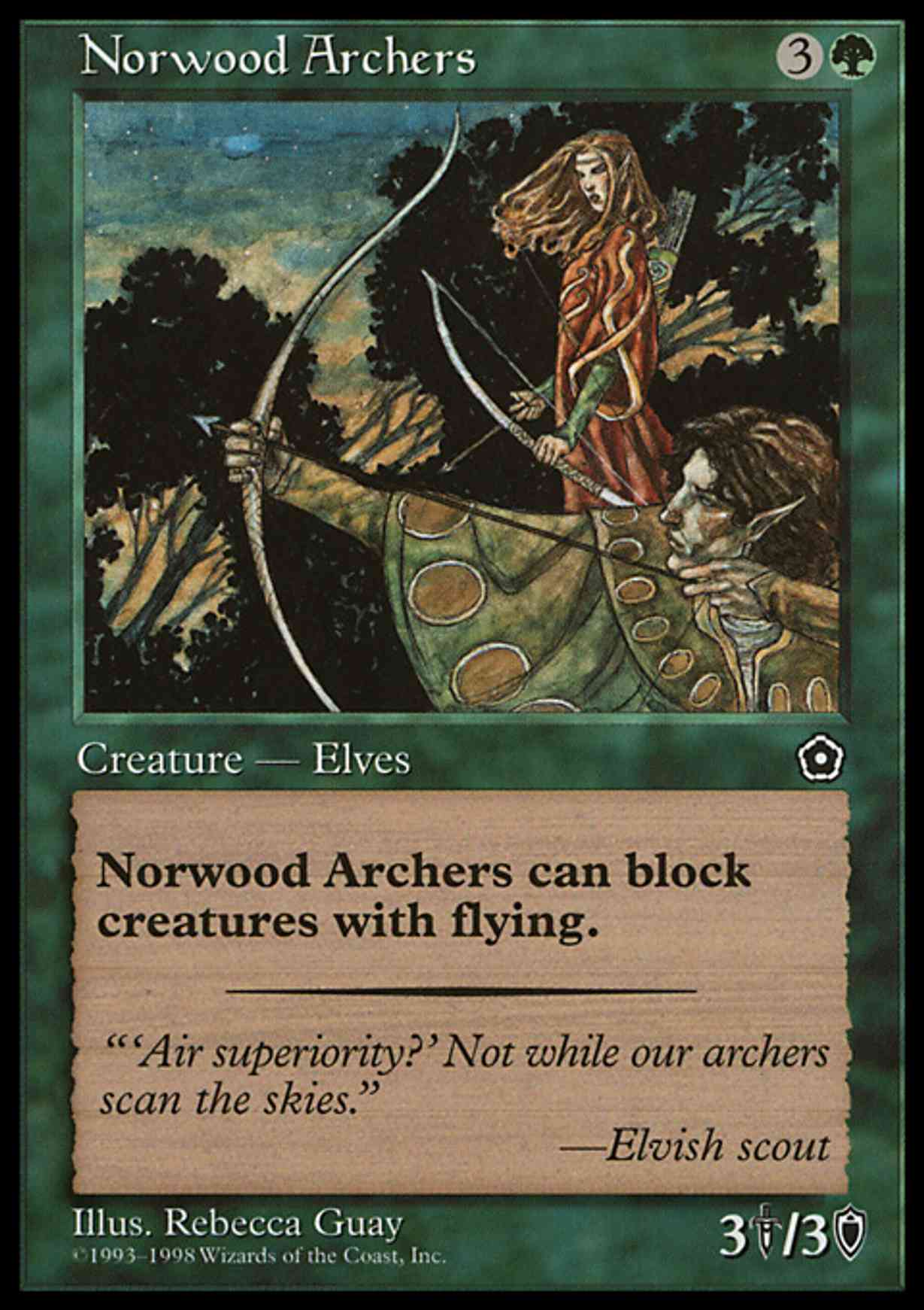 Norwood Archers magic card front