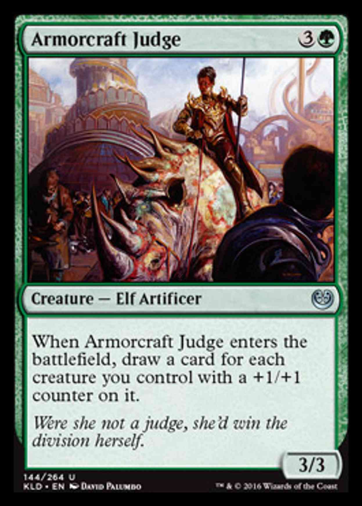 Armorcraft Judge magic card front