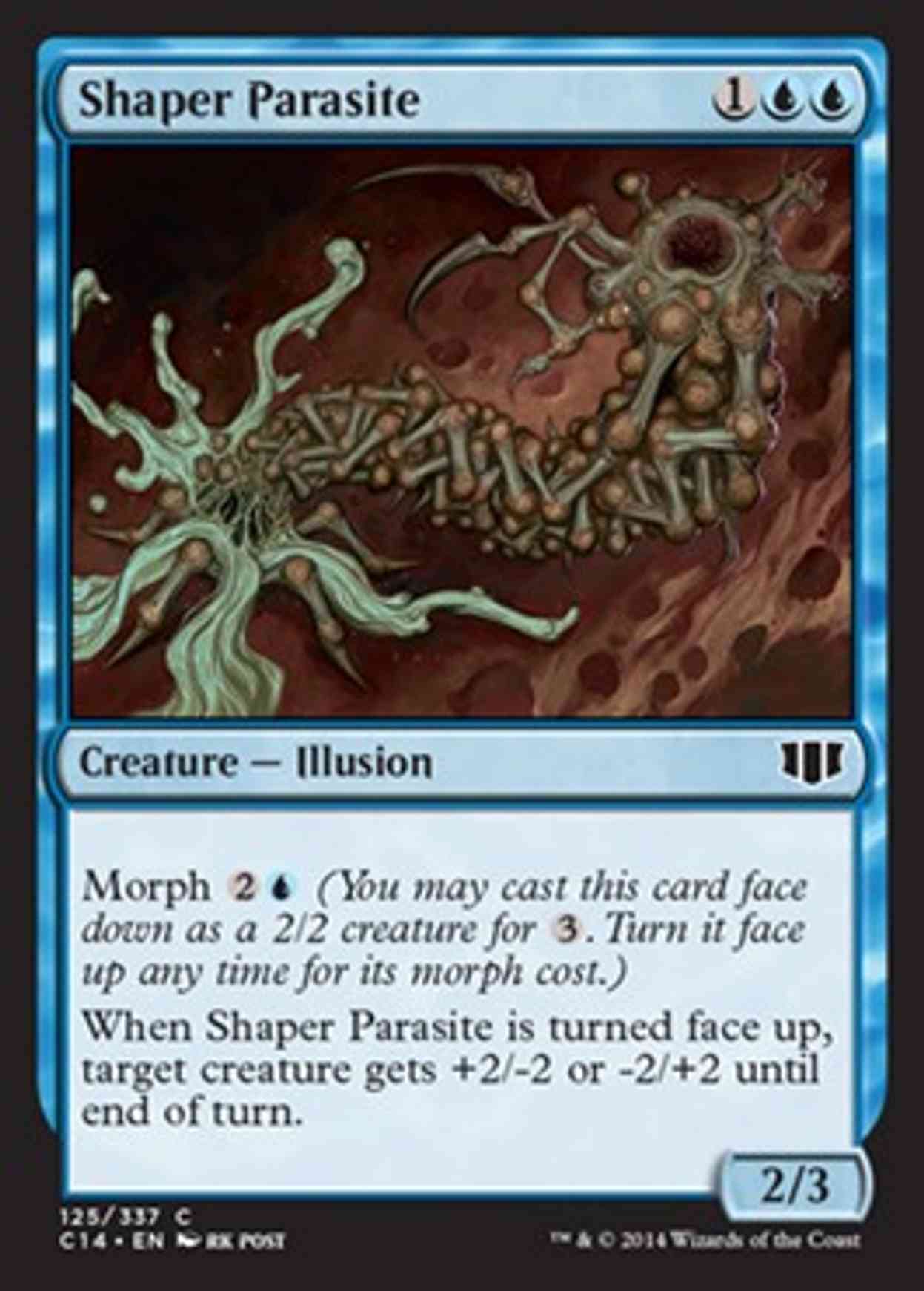 Shaper Parasite magic card front