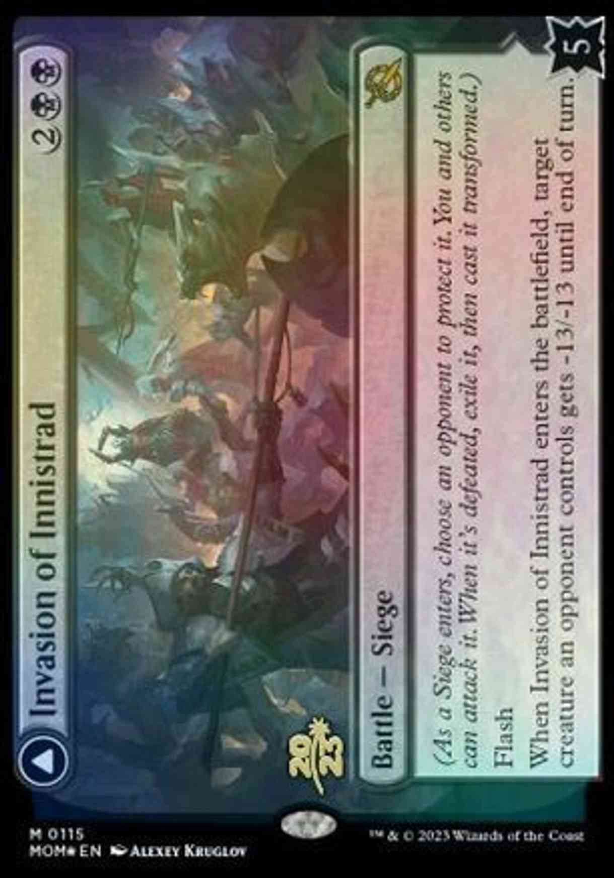 Invasion of Innistrad magic card front