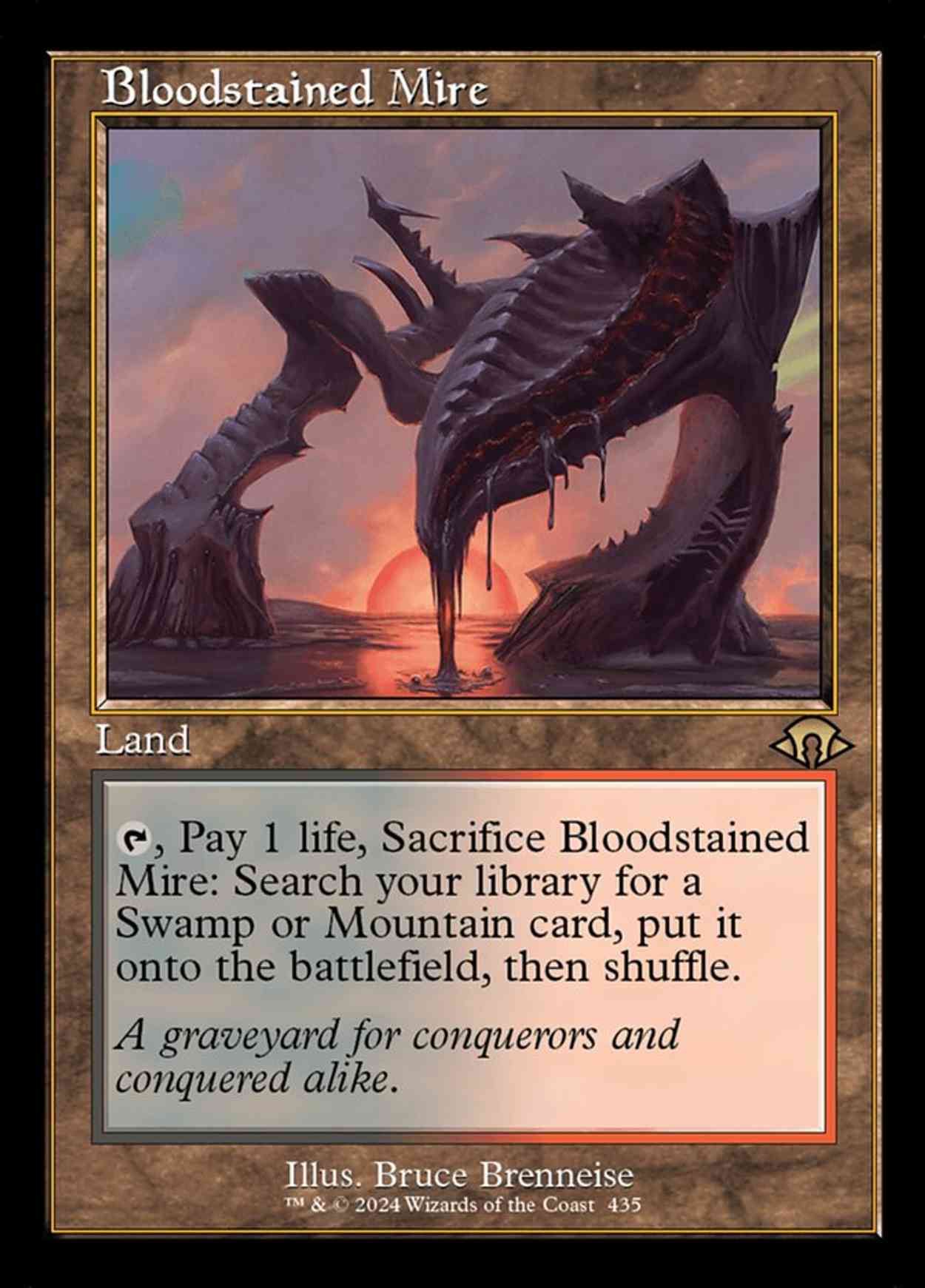 Bloodstained Mire (Retro Frame) magic card front