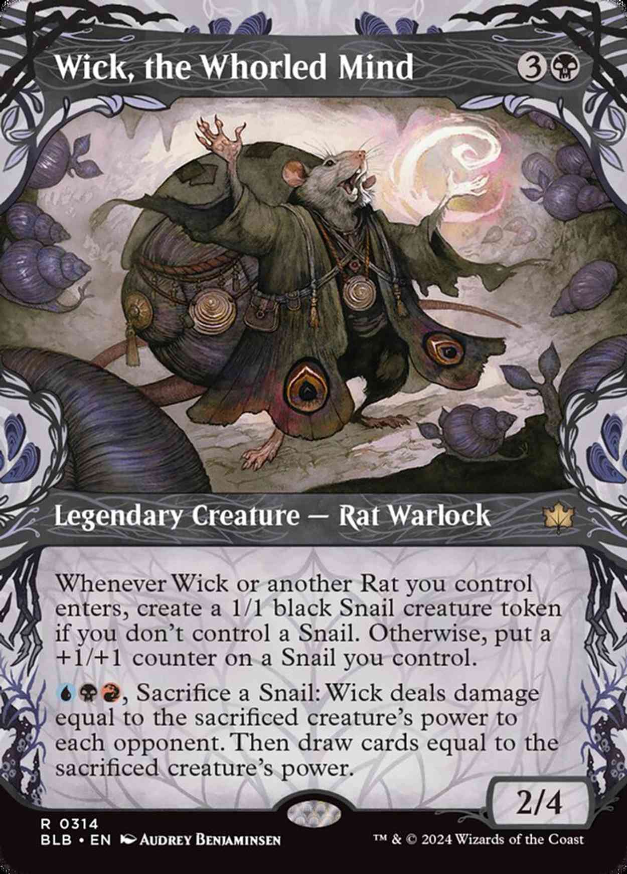 Wick, the Whorled Mind magic card front