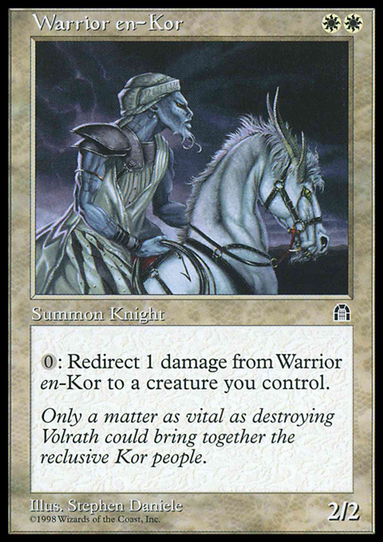 Warrior en-Kor magic card front