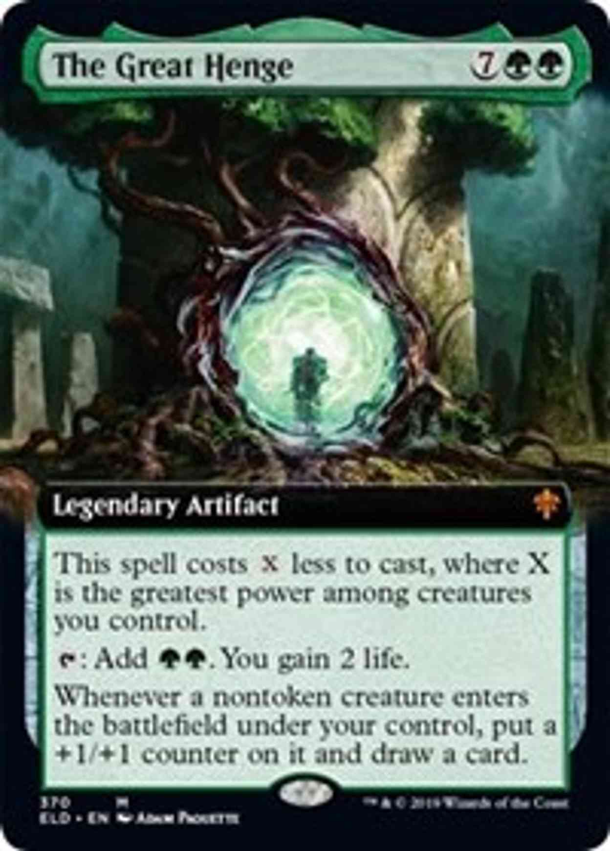 The Great Henge (Extended Art) magic card front