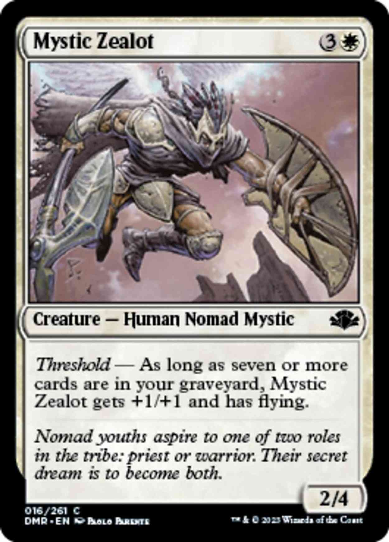 Mystic Zealot magic card front