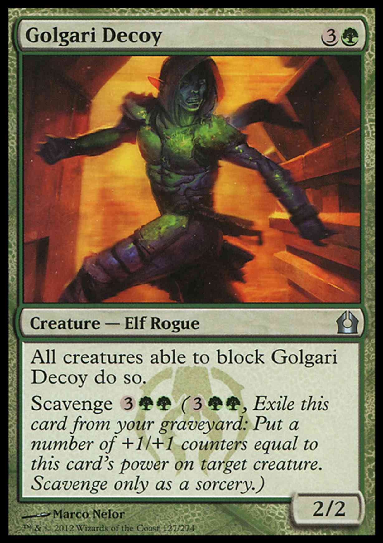 Golgari Decoy magic card front