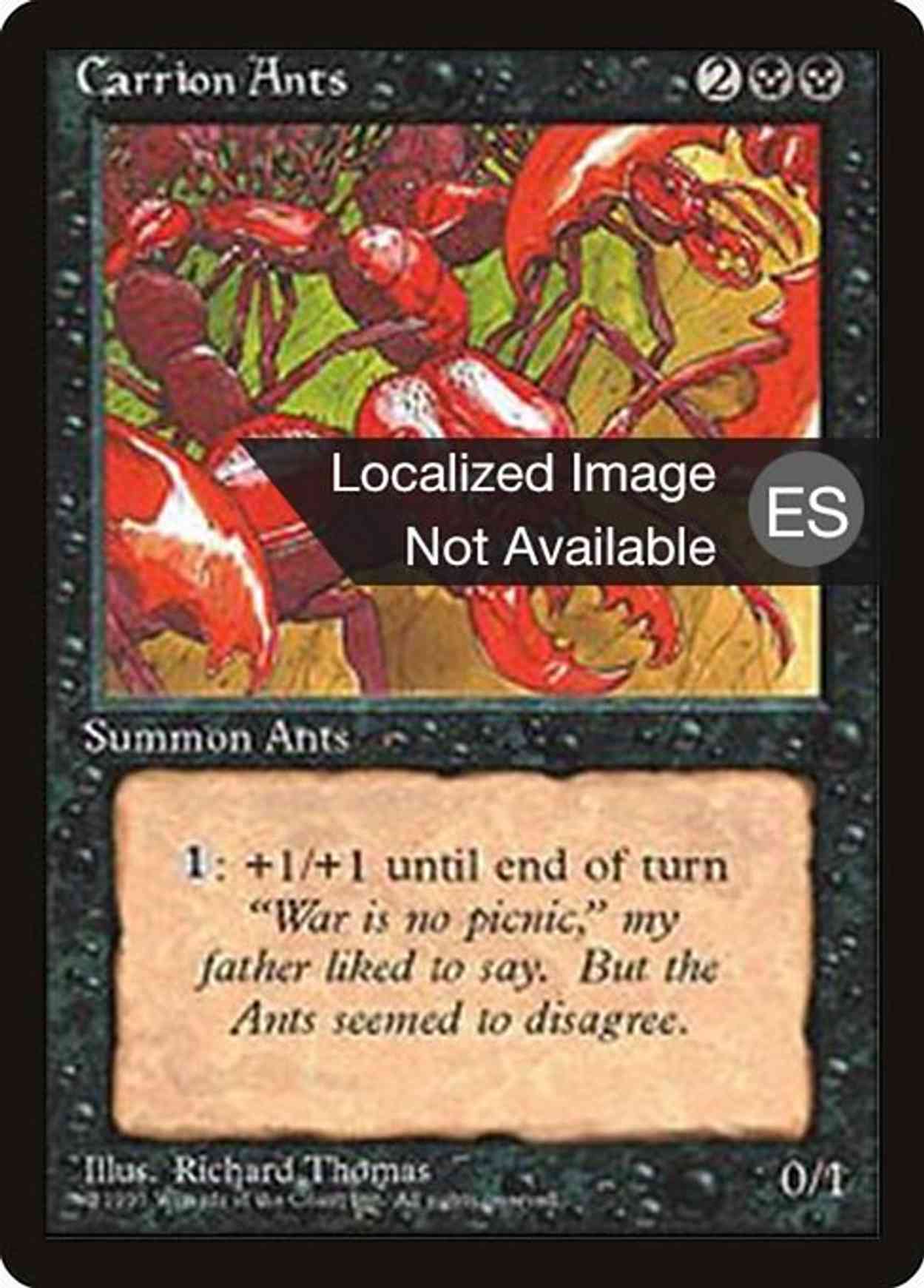 Carrion Ants magic card front