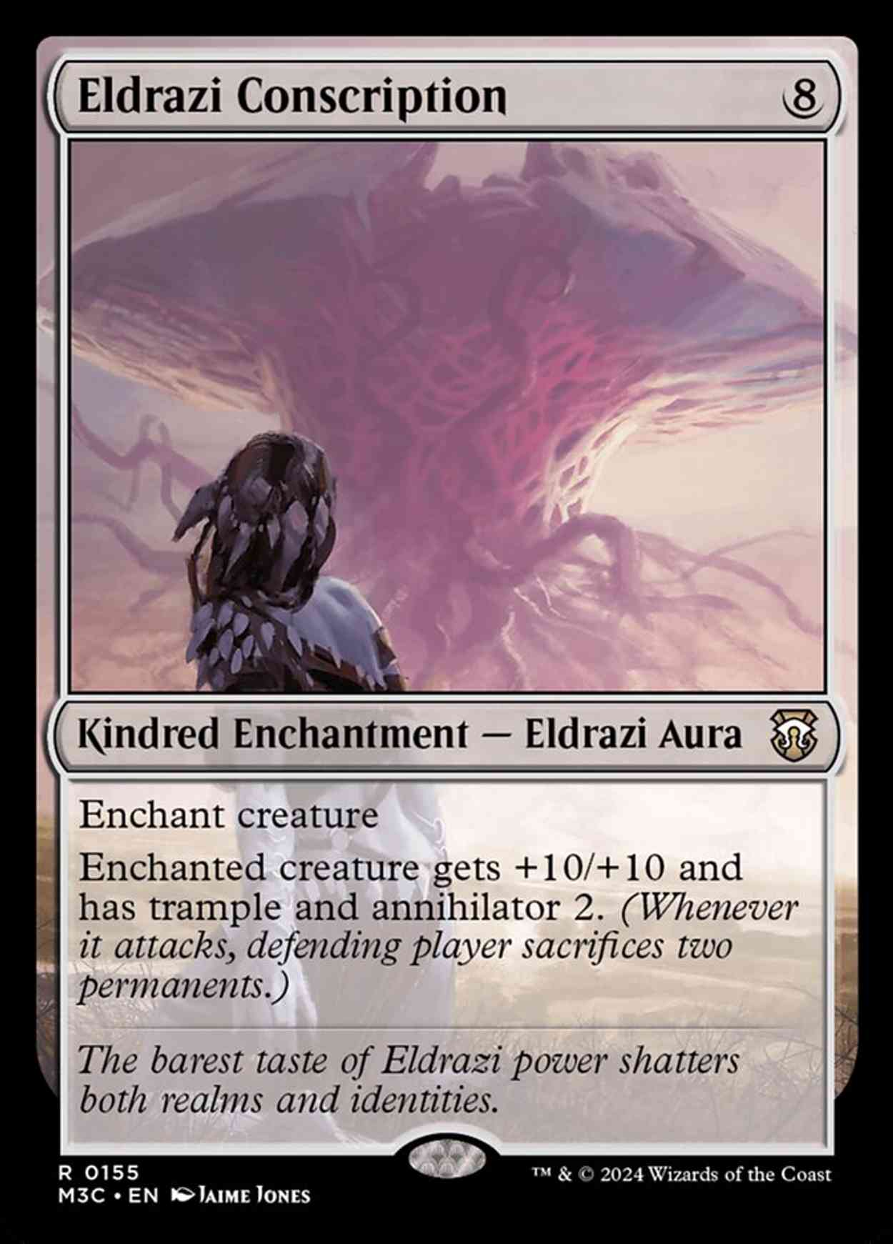 Eldrazi Conscription magic card front