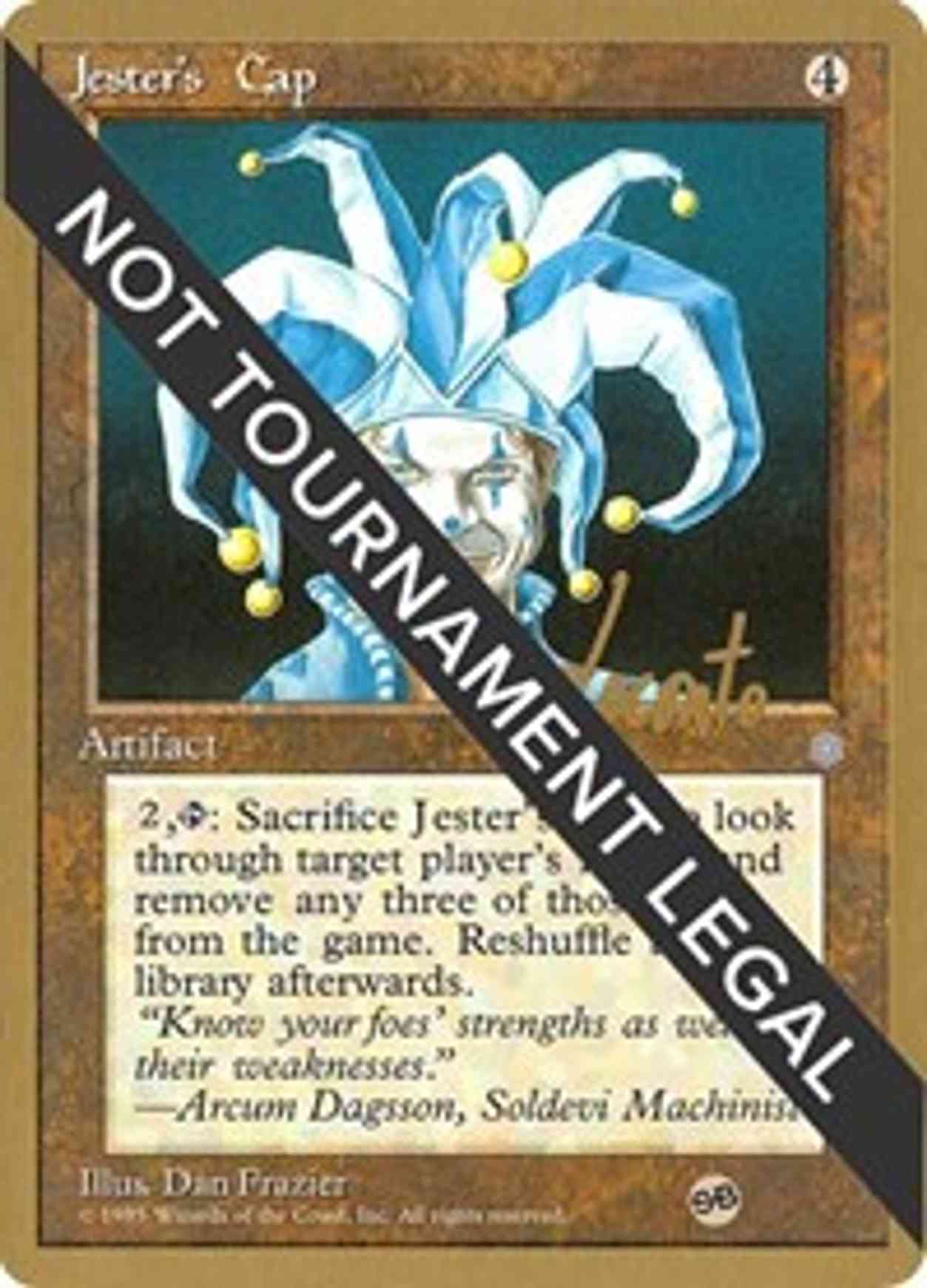 Jester's Cap - 1996 Michael Loconto (ICE) (SB) magic card front