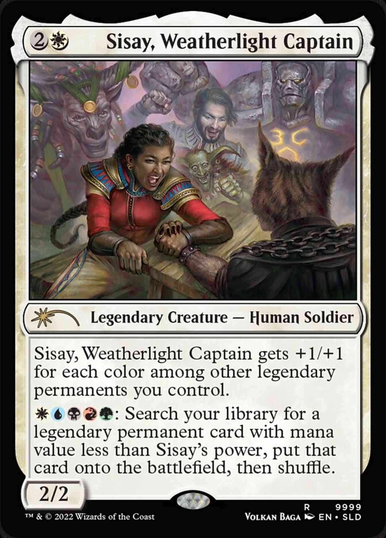 Sisay, Weatherlight Captain magic card front