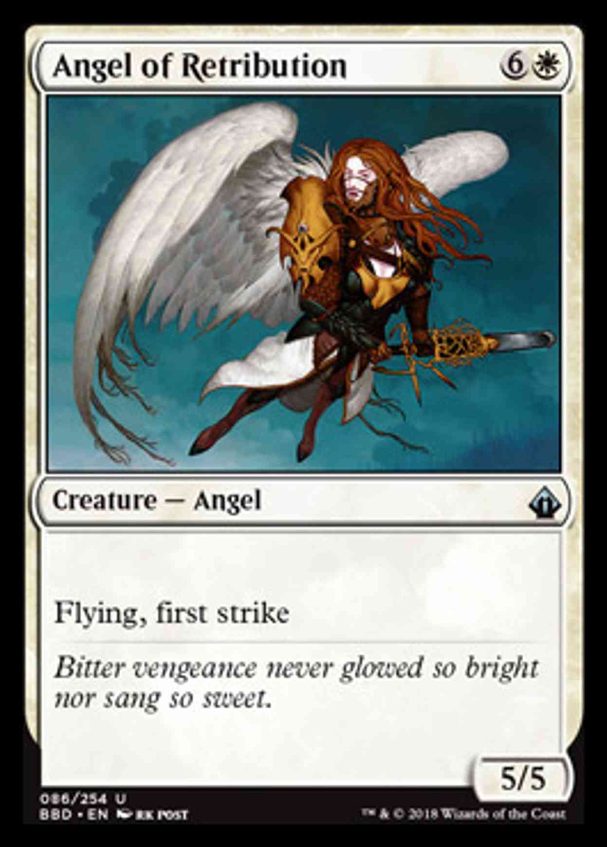 Angel of Retribution magic card front