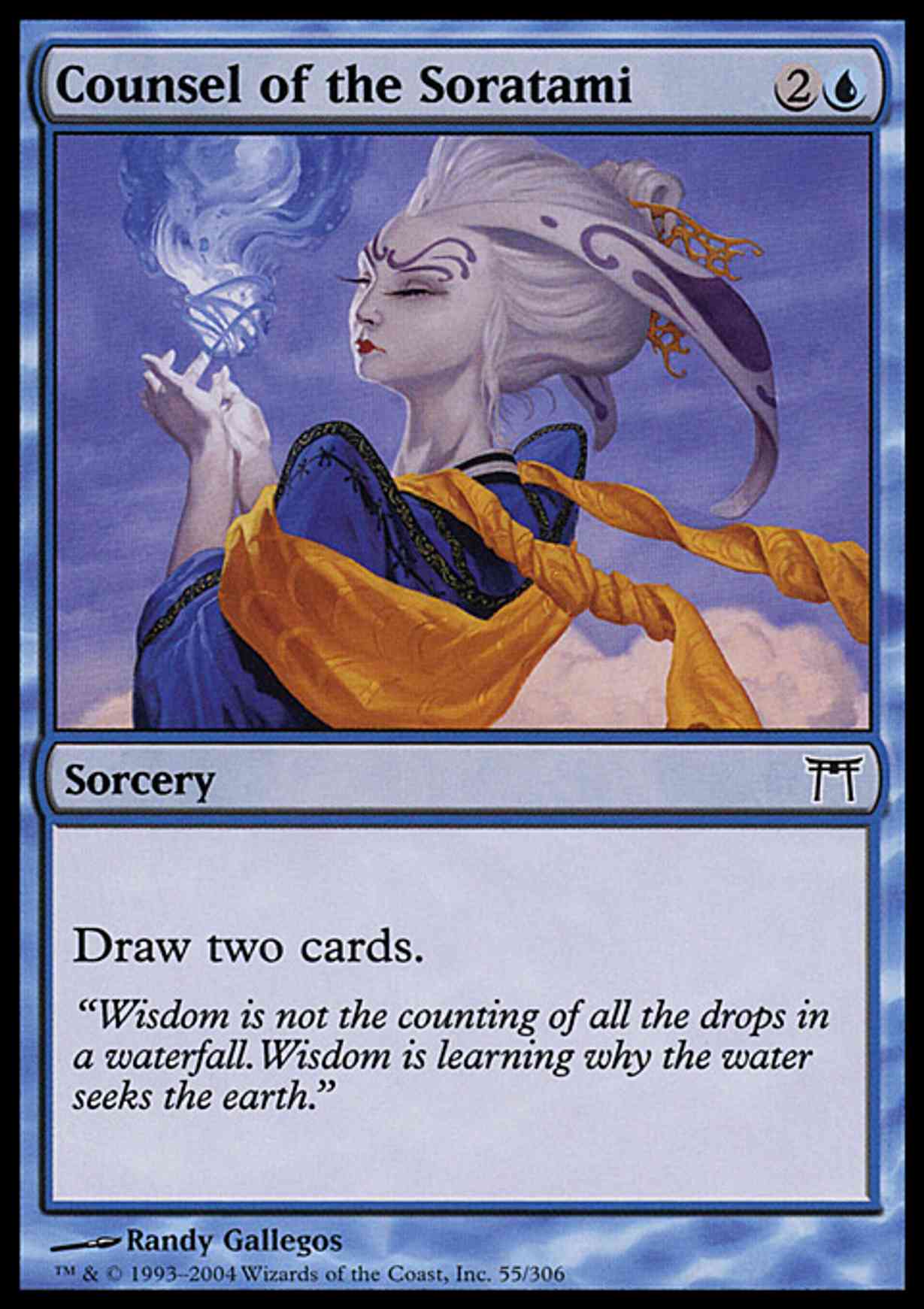 Counsel of the Soratami magic card front