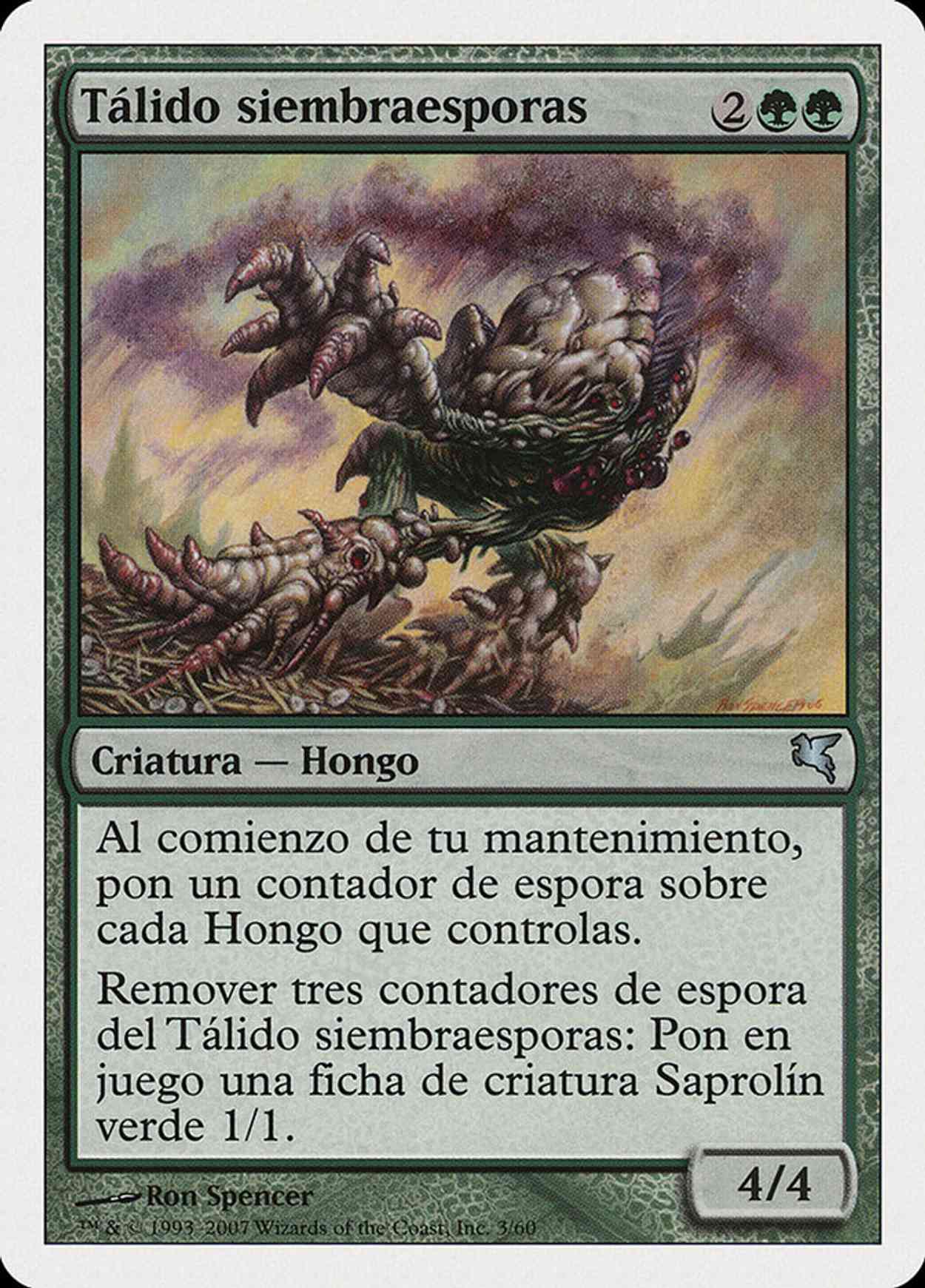 Sporesower Thallid (Retro Frame) magic card front