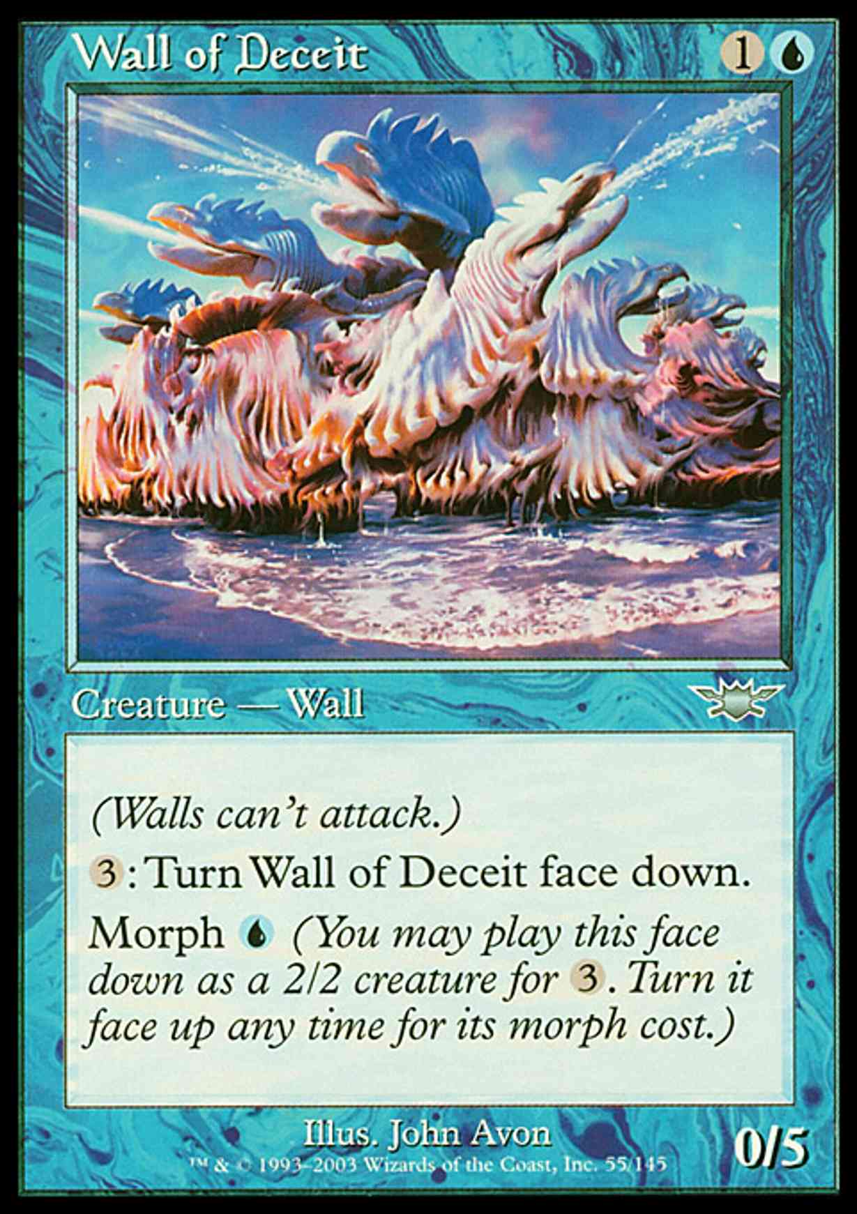 Wall of Deceit magic card front