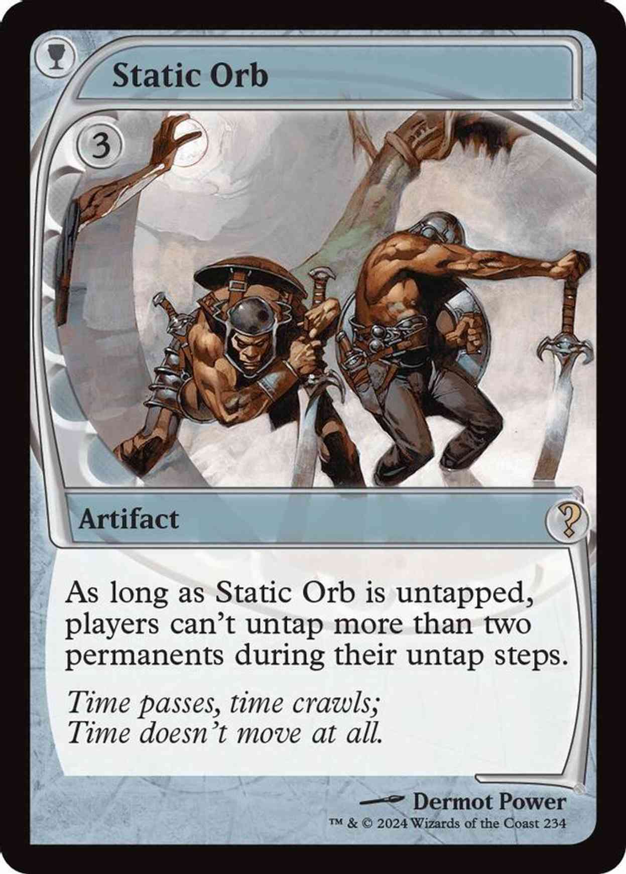 Static Orb (Future Sight) magic card front