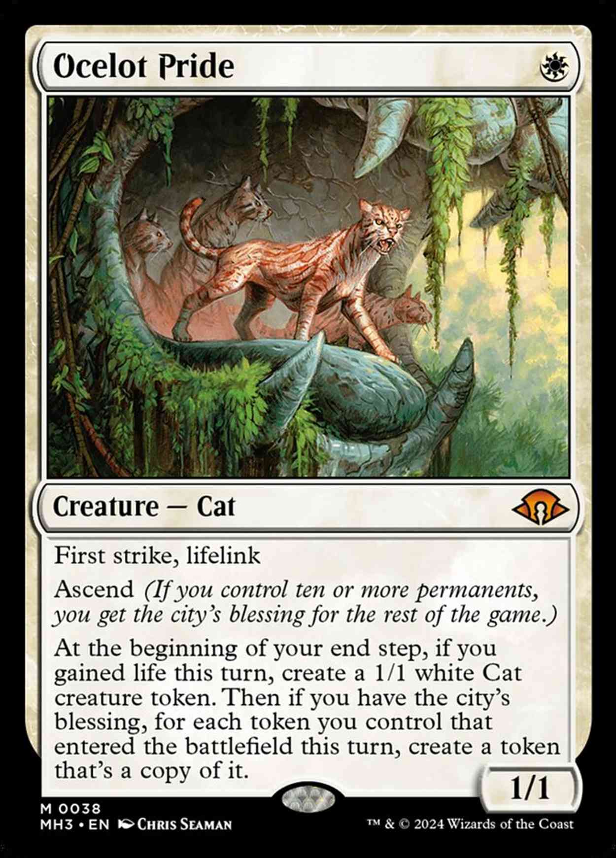 Ocelot Pride magic card front