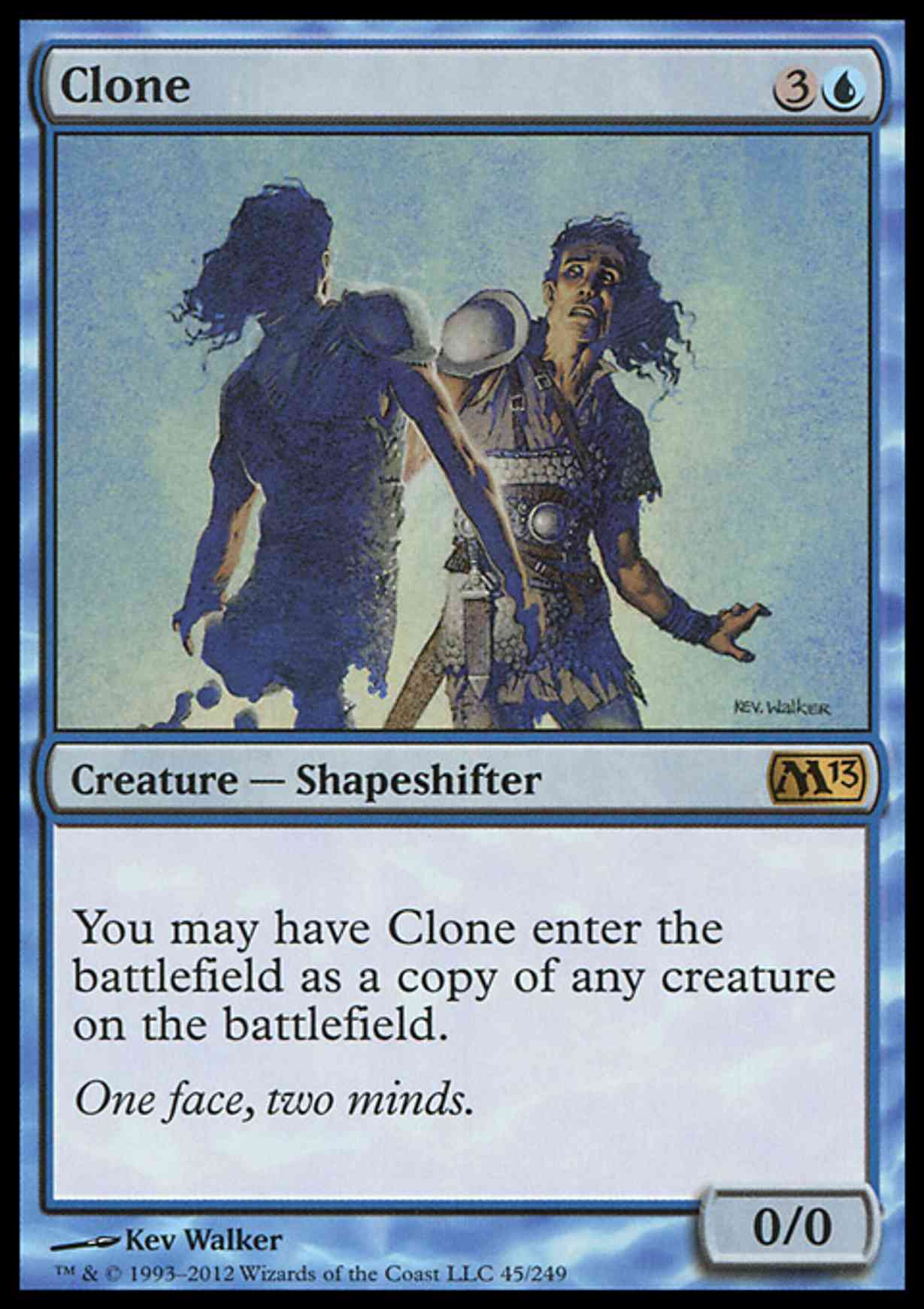 Clone magic card front