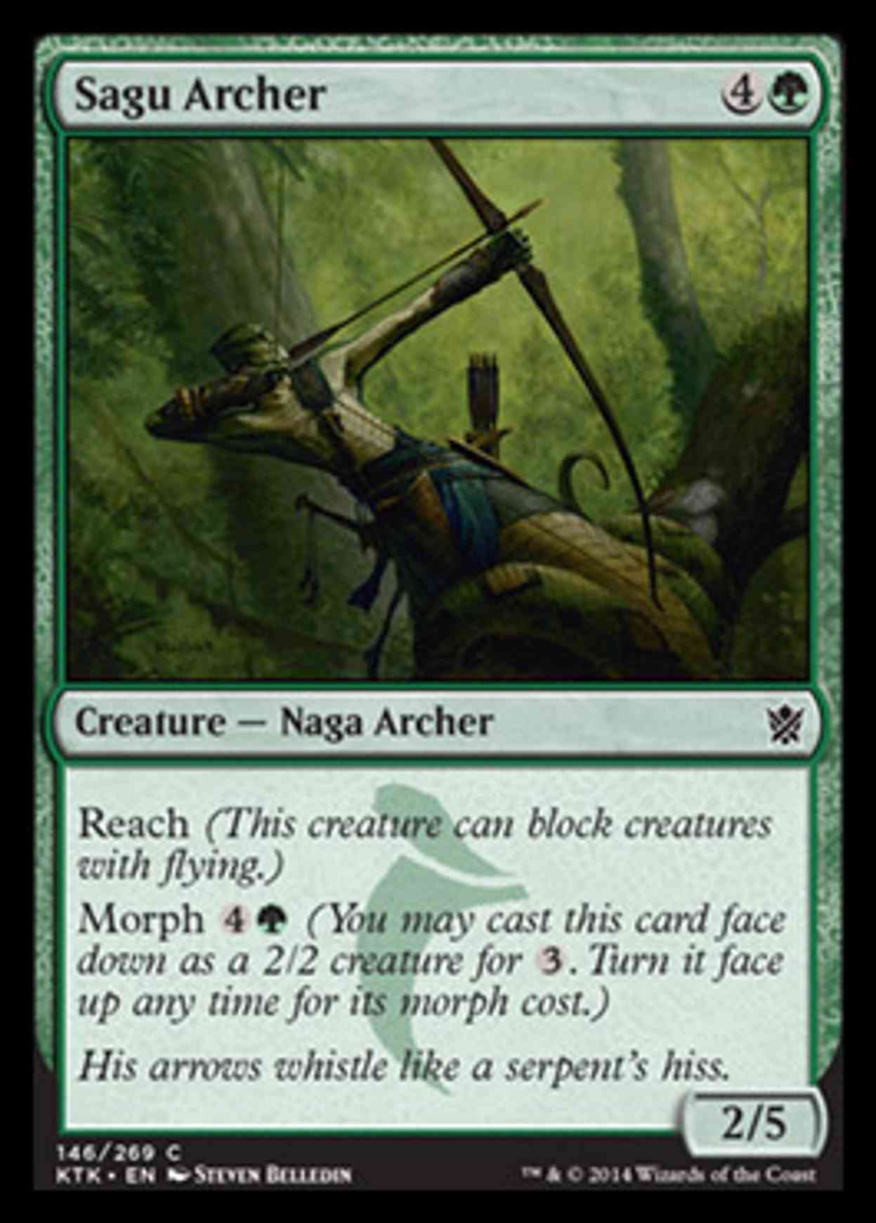 Sagu Archer magic card front
