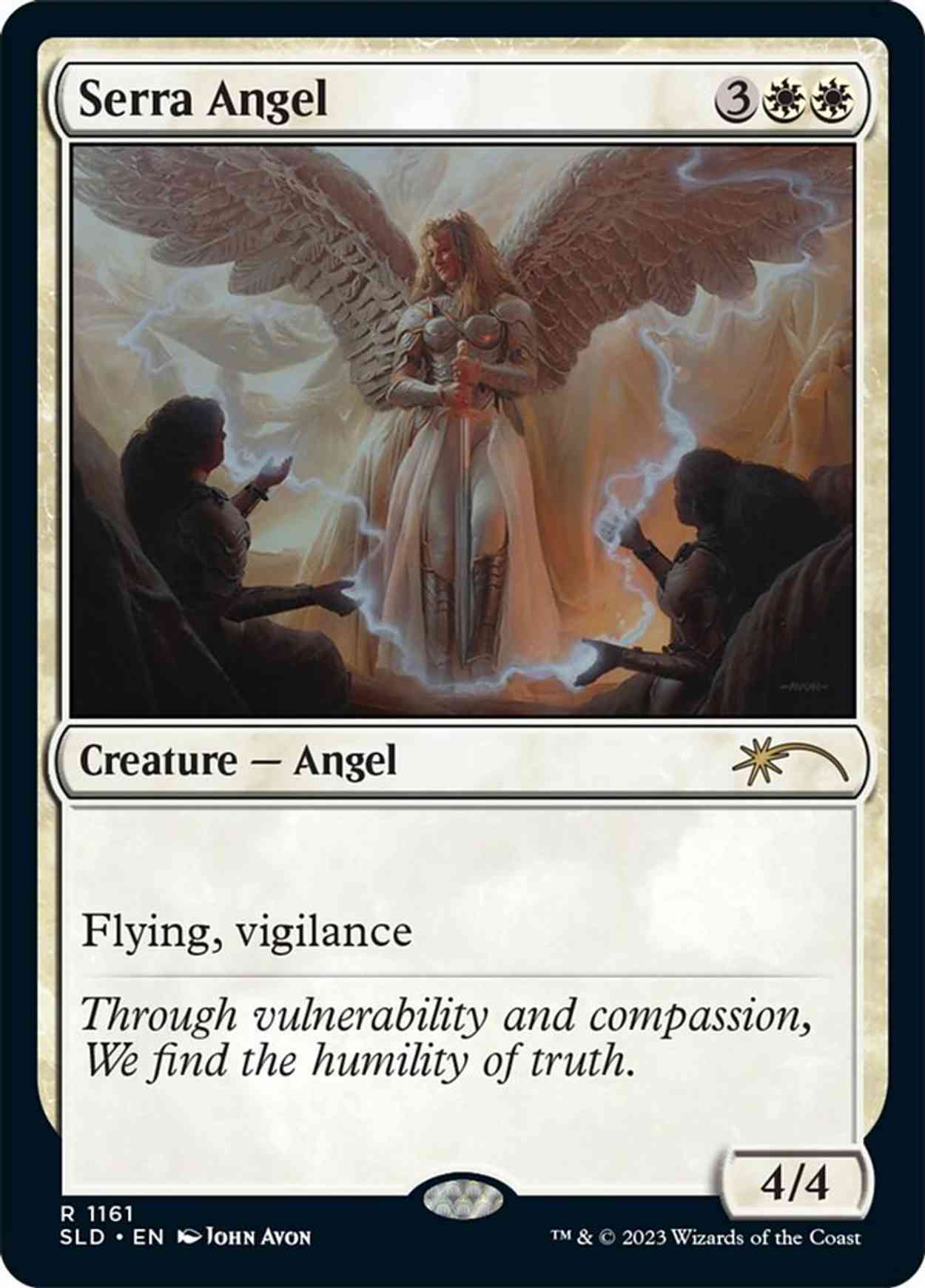 Serra Angel magic card front