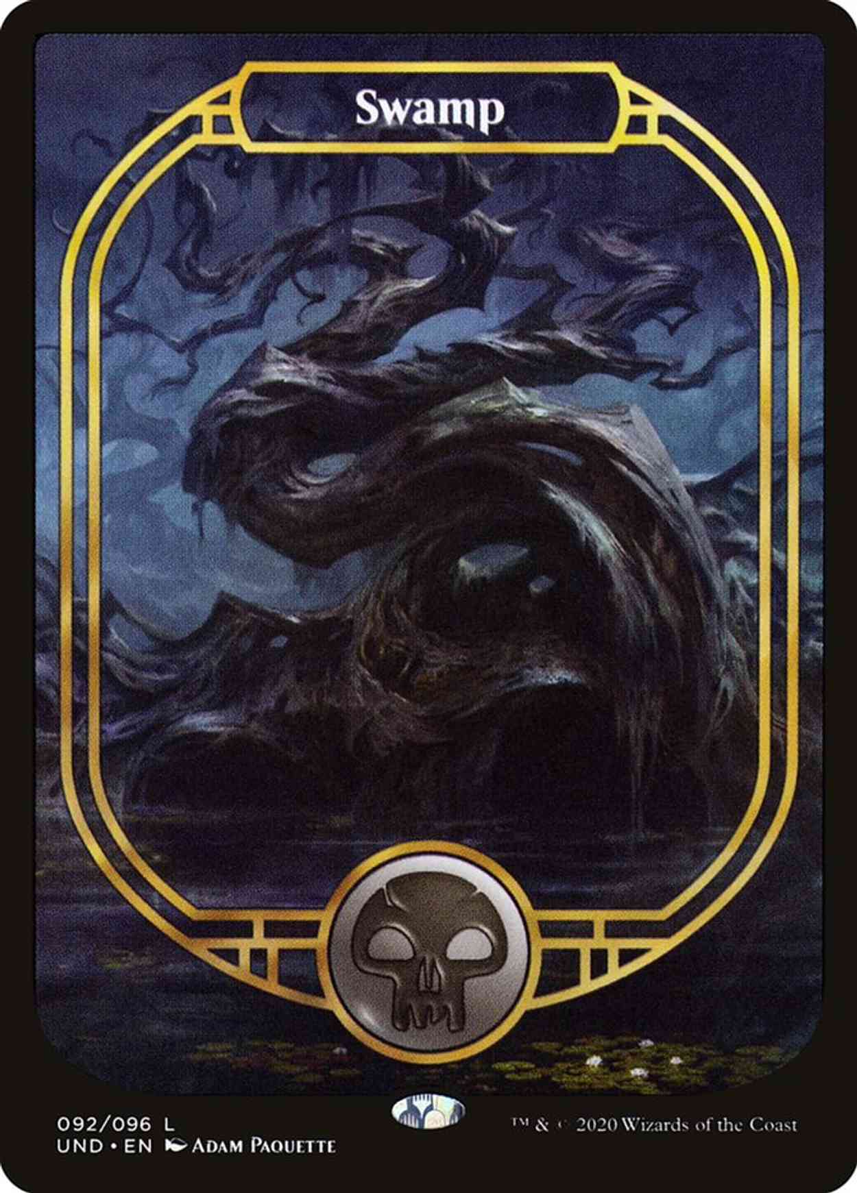 Swamp (Full Art) magic card front