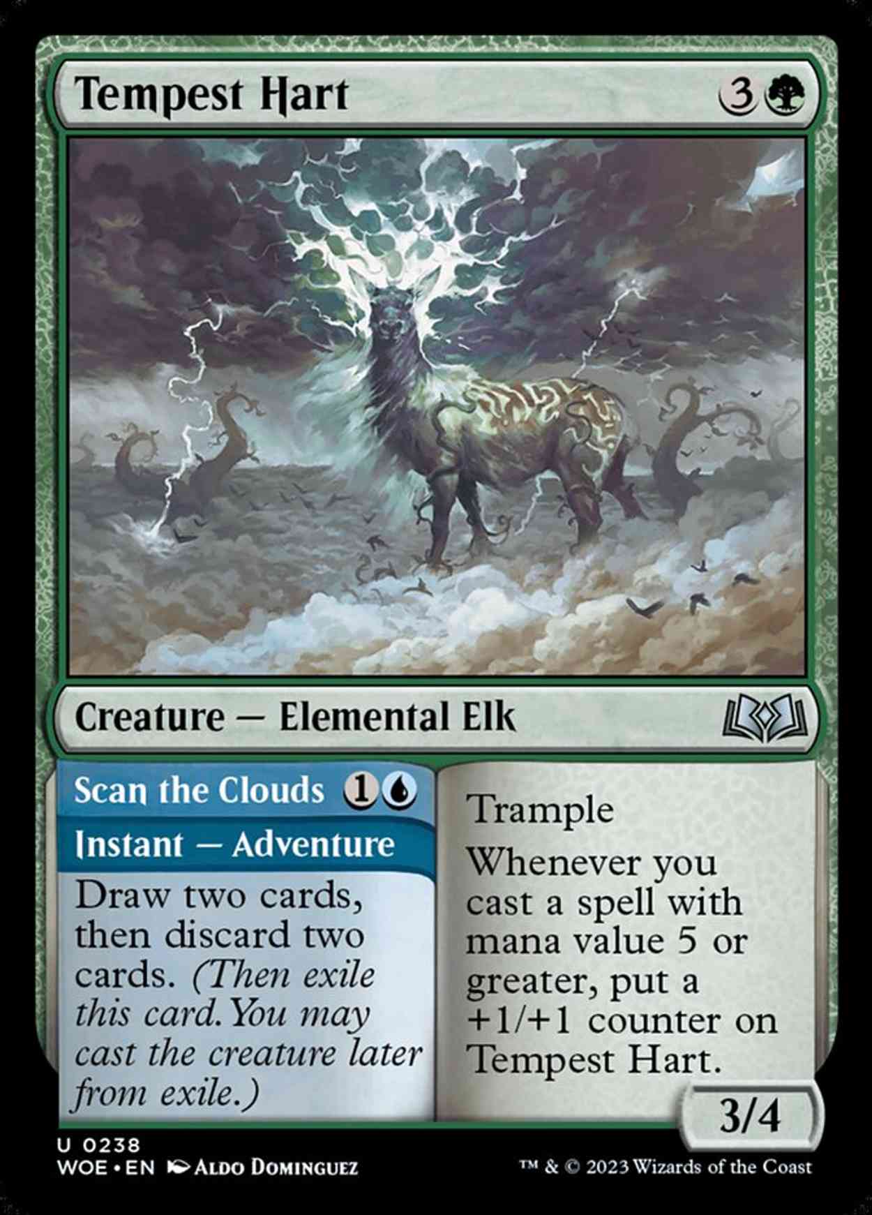 Tempest Hart magic card front