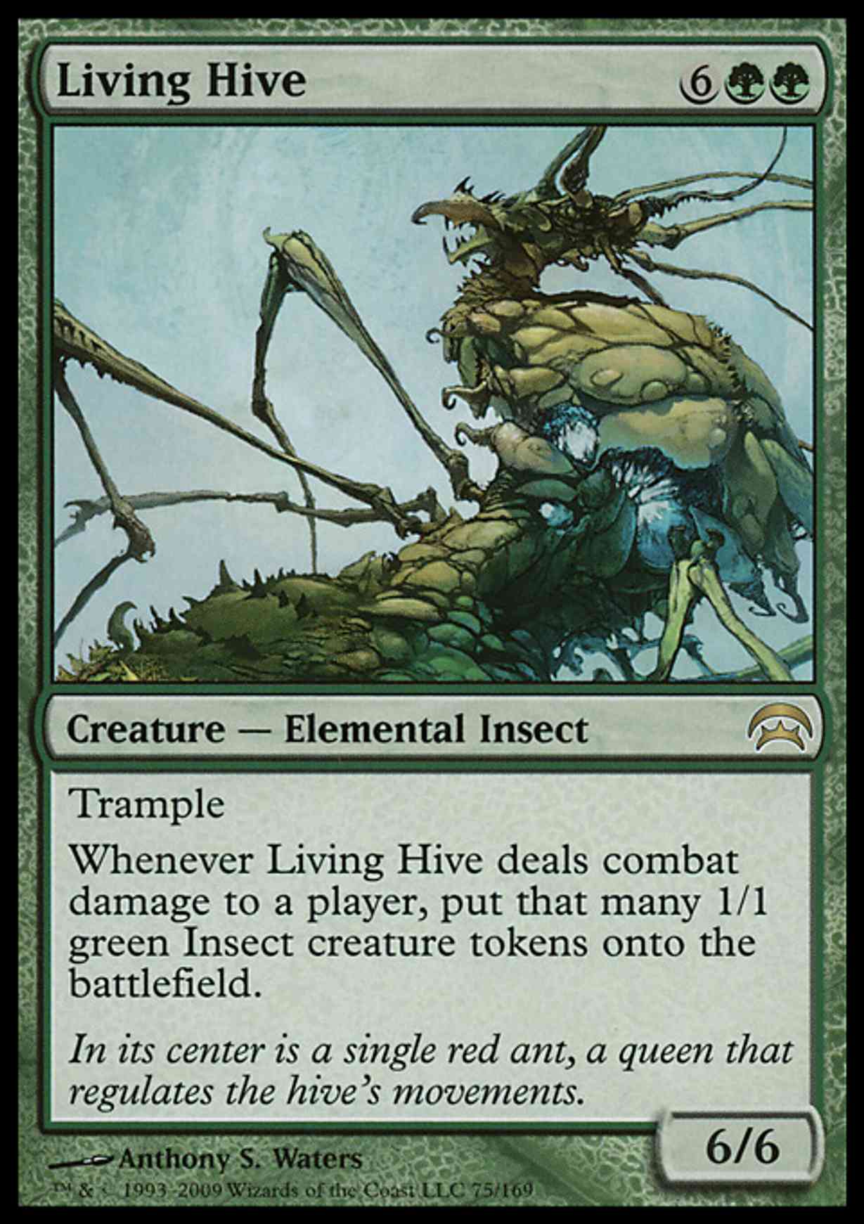 Living Hive magic card front