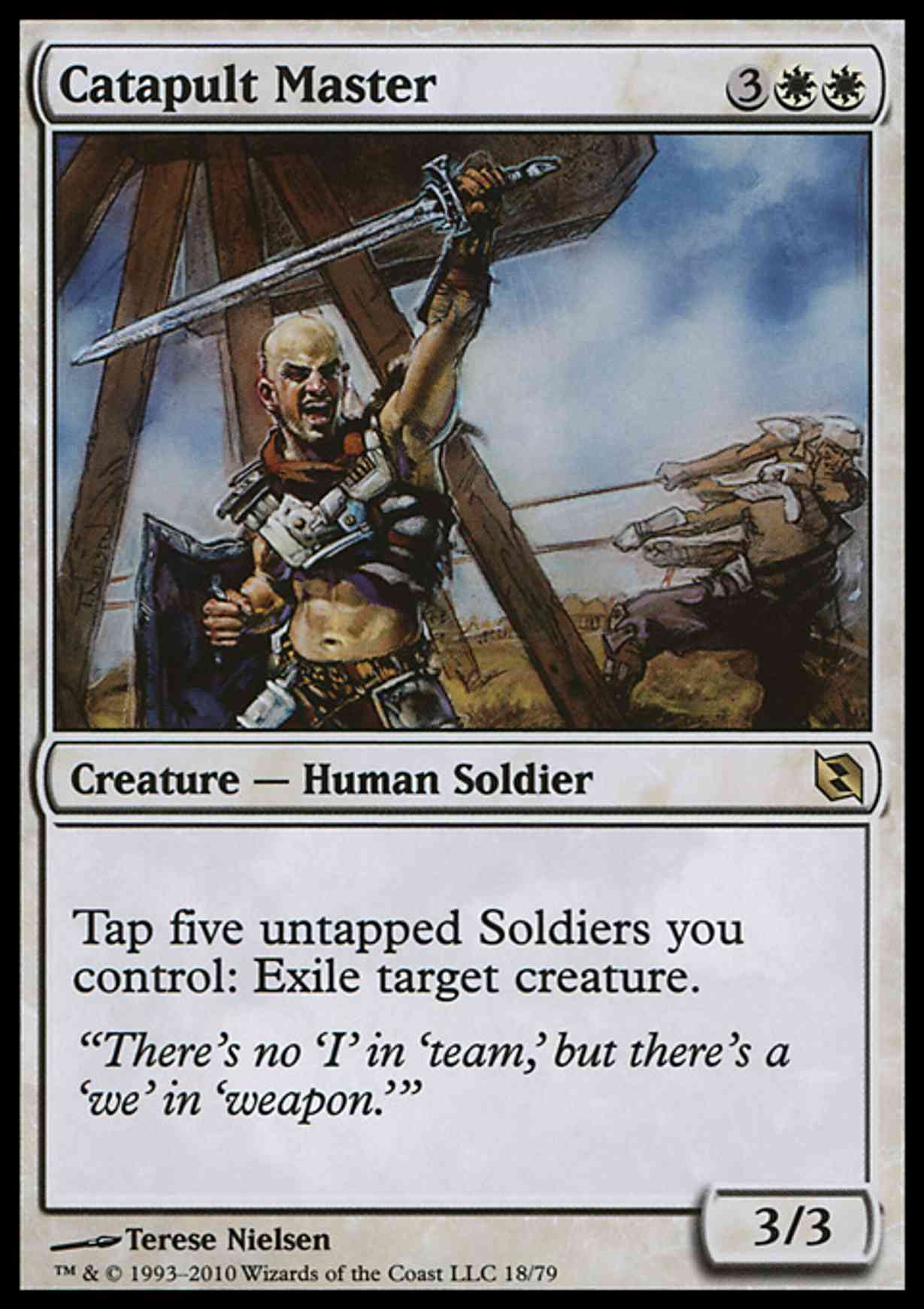 Catapult Master magic card front