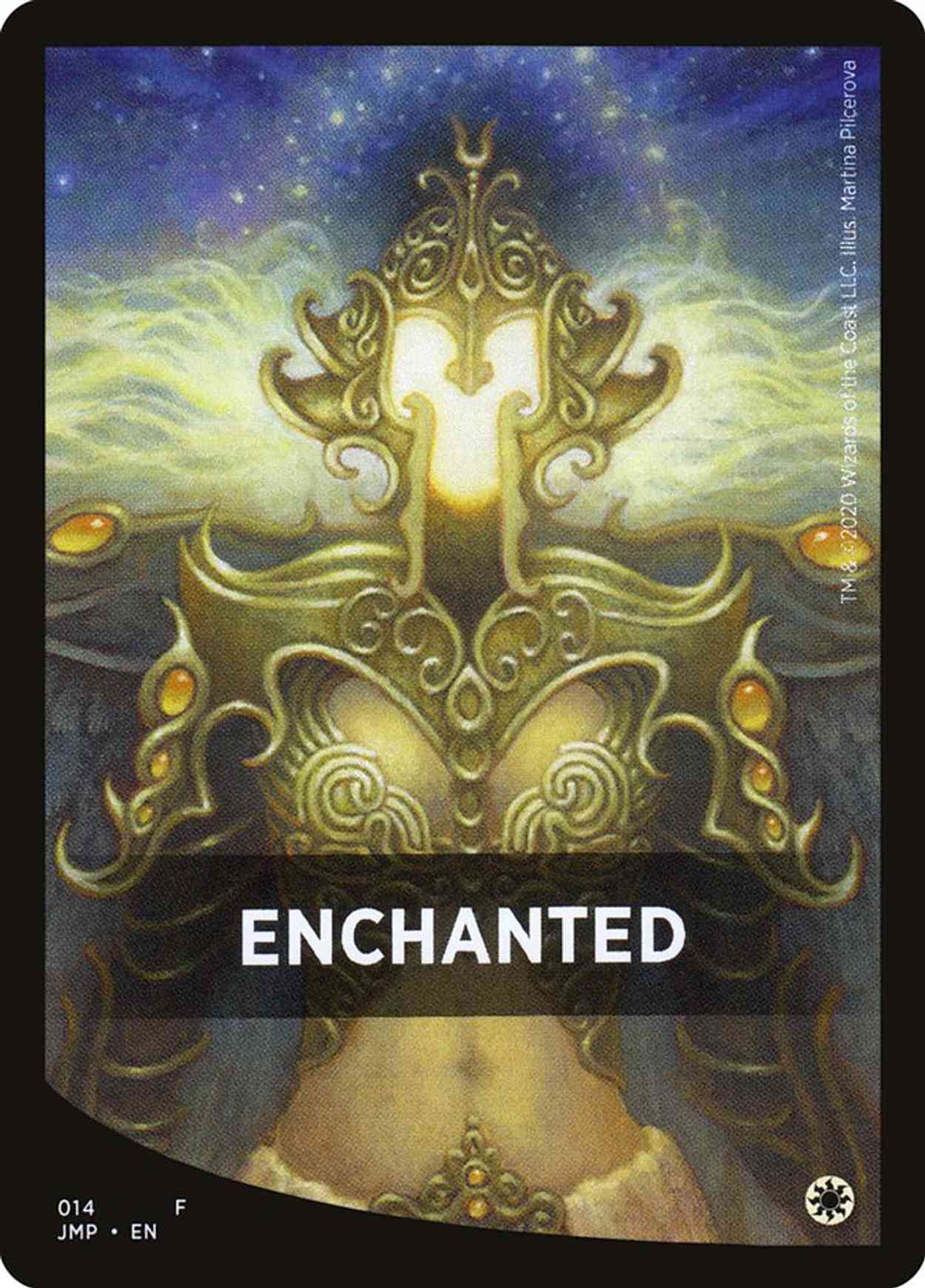 Enchanted Theme Card magic card front