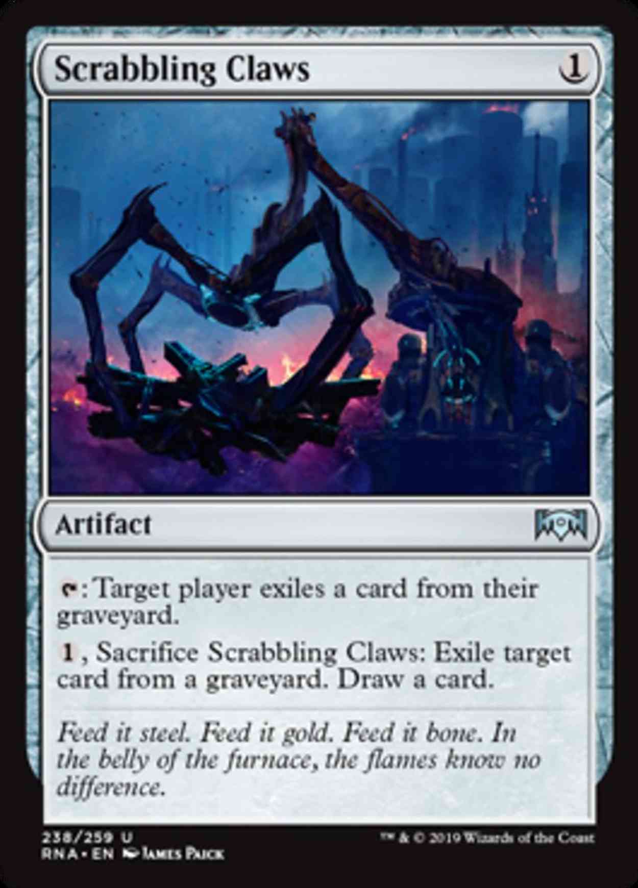 Scrabbling Claws magic card front