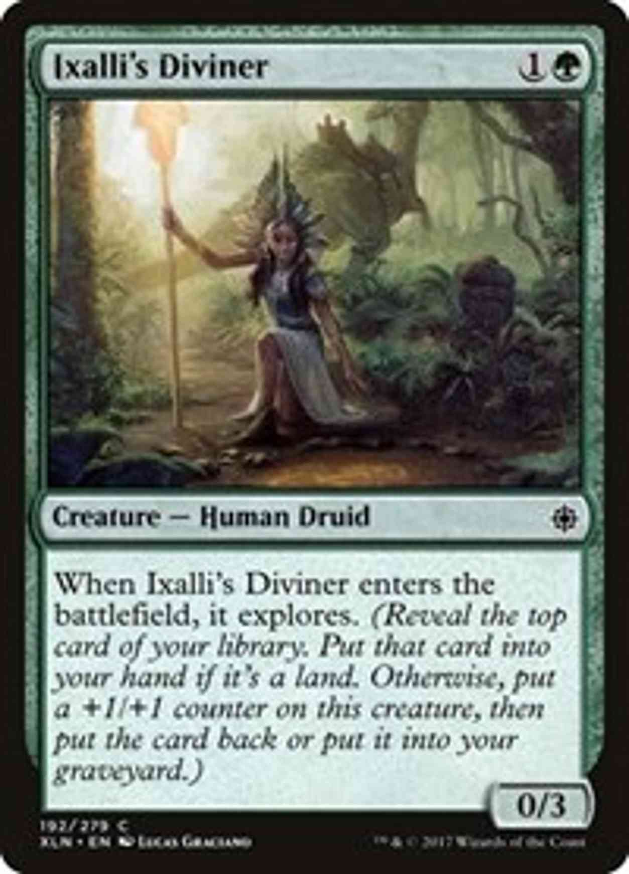 Ixalli's Diviner magic card front