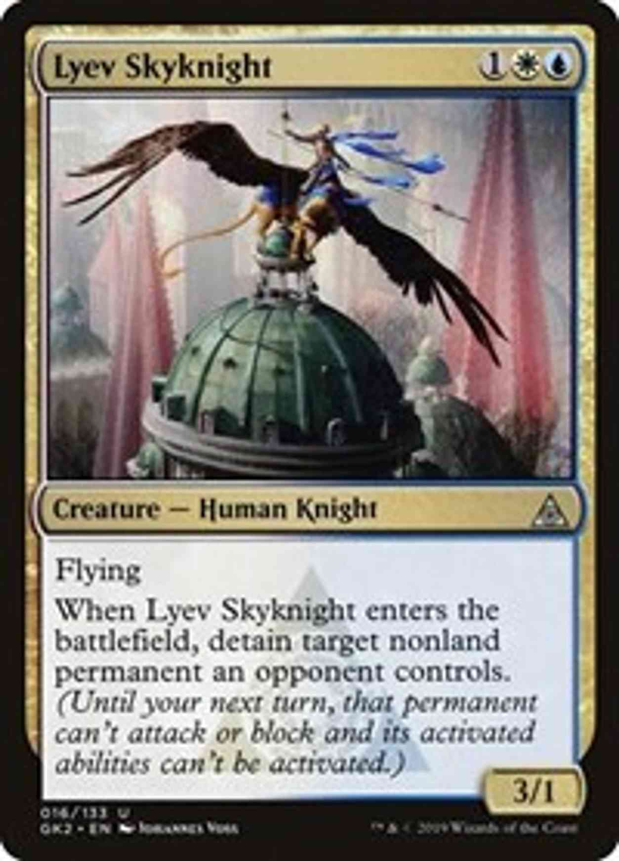 Lyev Skyknight magic card front