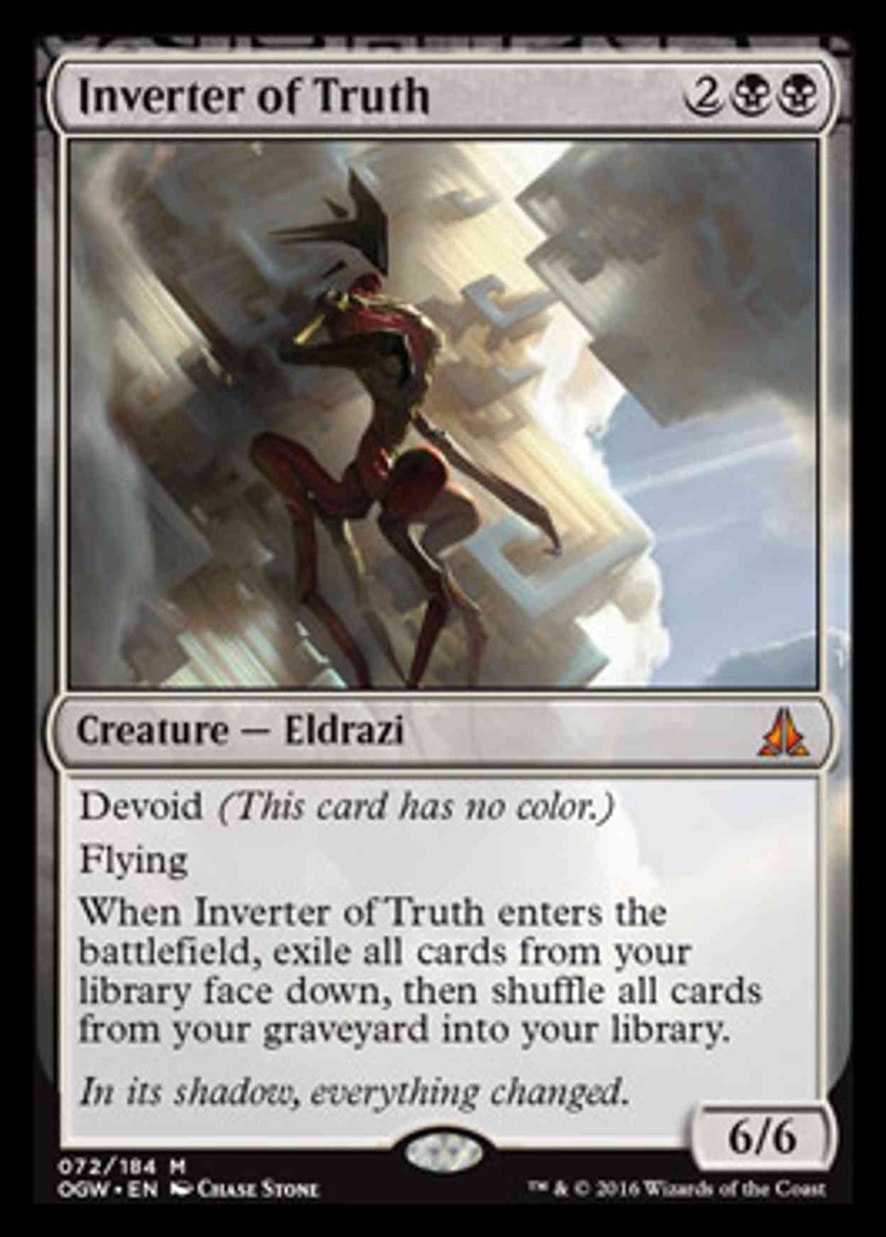 Inverter of Truth magic card front