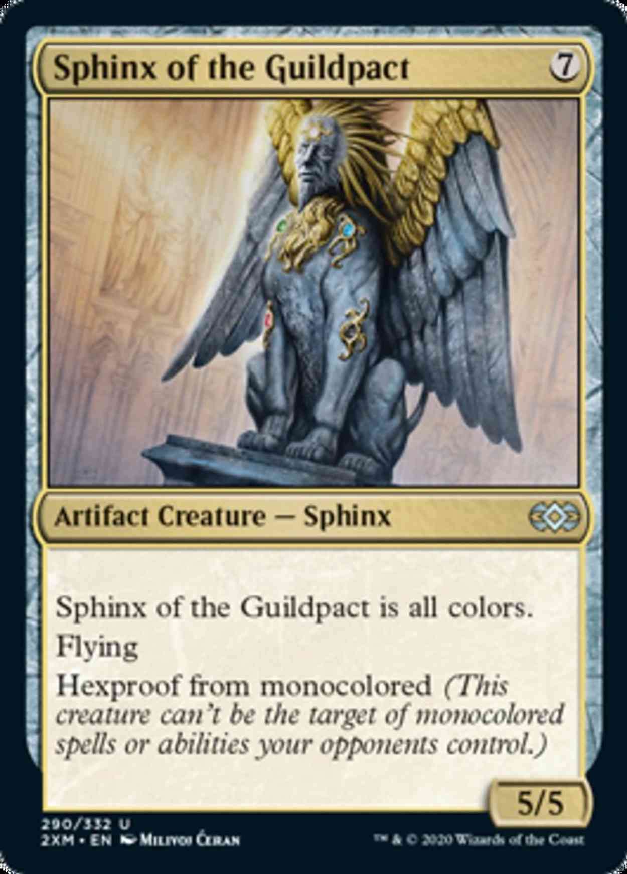 Sphinx of the Guildpact magic card front