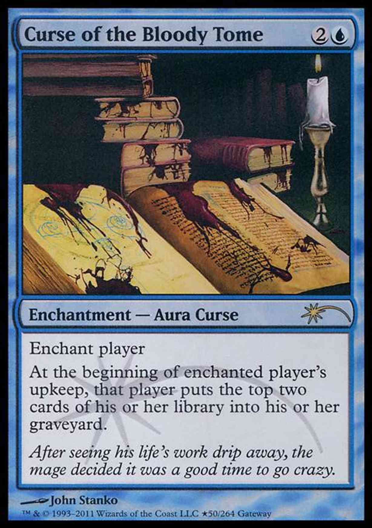 Curse of the Bloody Tome magic card front
